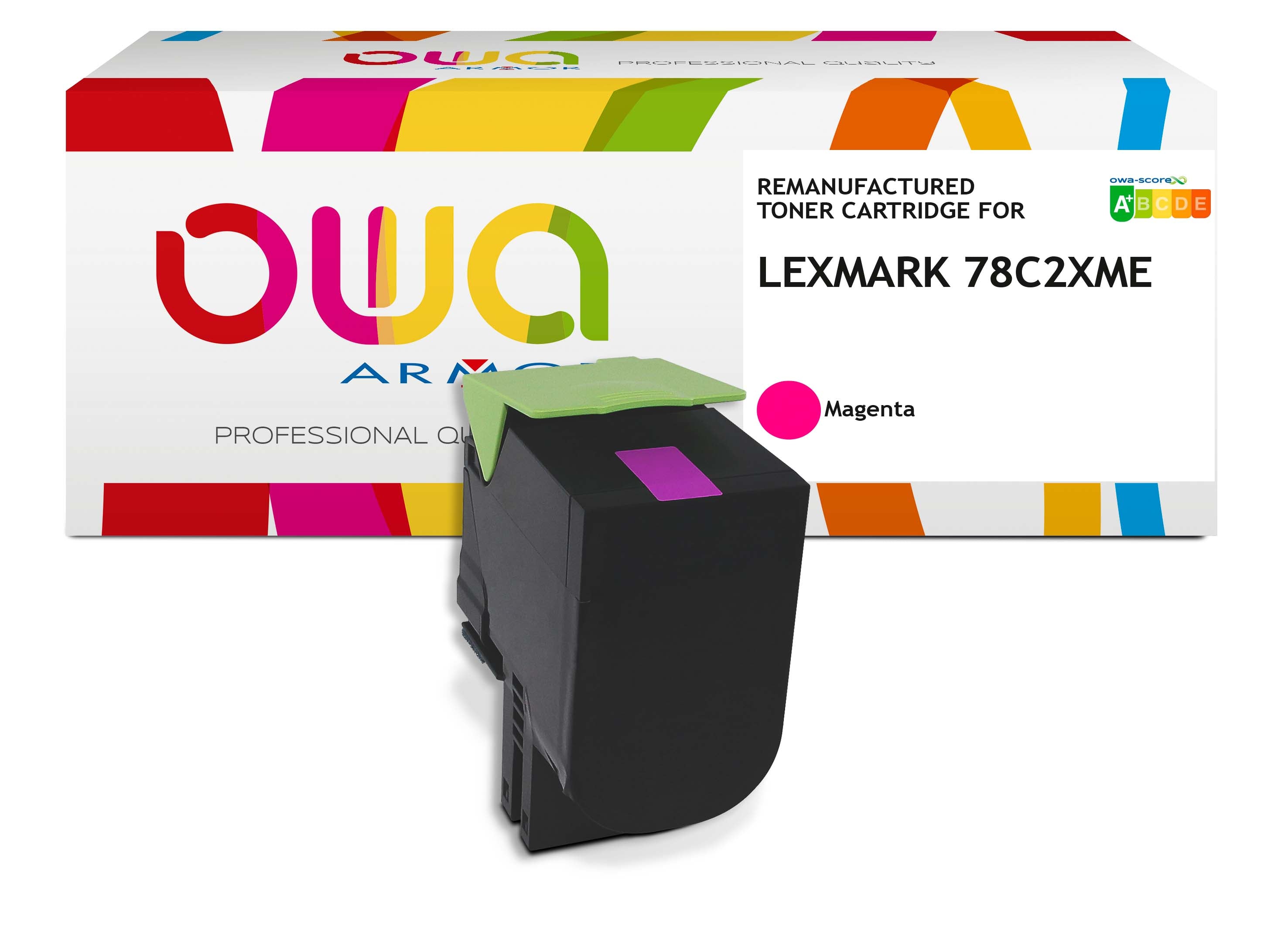 Lexmark Lexmark Cs421 - Remanufactured Toner Owa - High Capacity - Magenta
