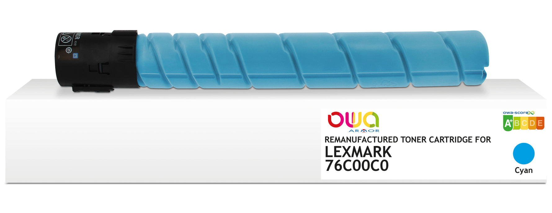 Lexmark Lexmark 76C00c0 - Remanufactured Toner Owa - Cyan