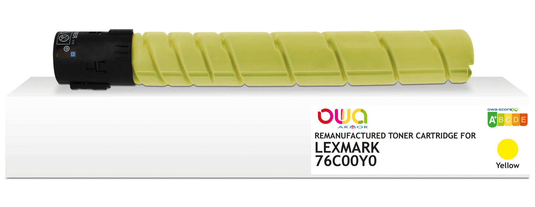 Lexmark Lexmark 76C00y0 - Remanufactured Toner Owa - Yellow