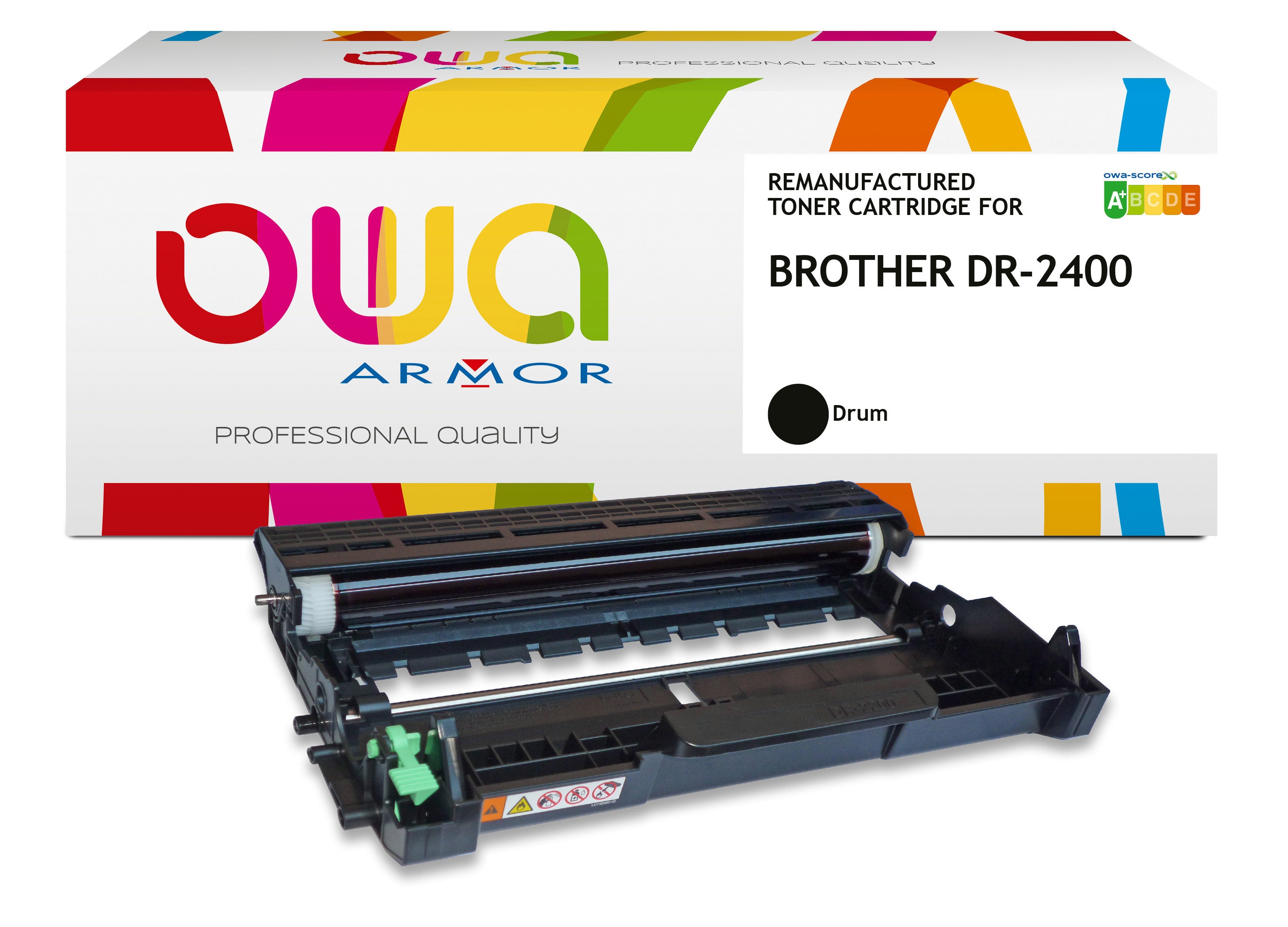 Brother Brother Dr-2400 - Remanufactured Drum Owa - Black