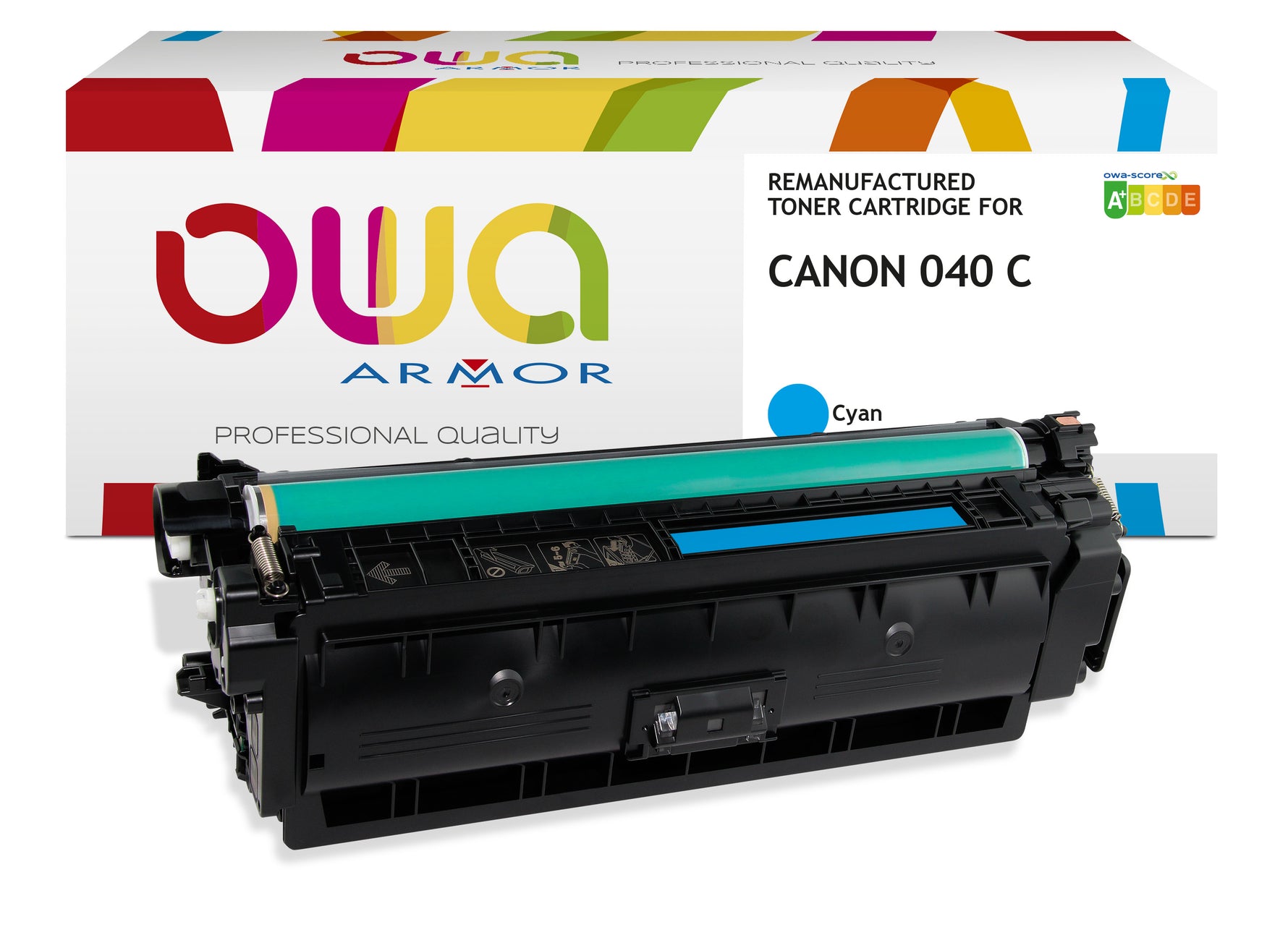 Canon Canon 0458 C 001 - Remanufactured Toner Owa - Cyan