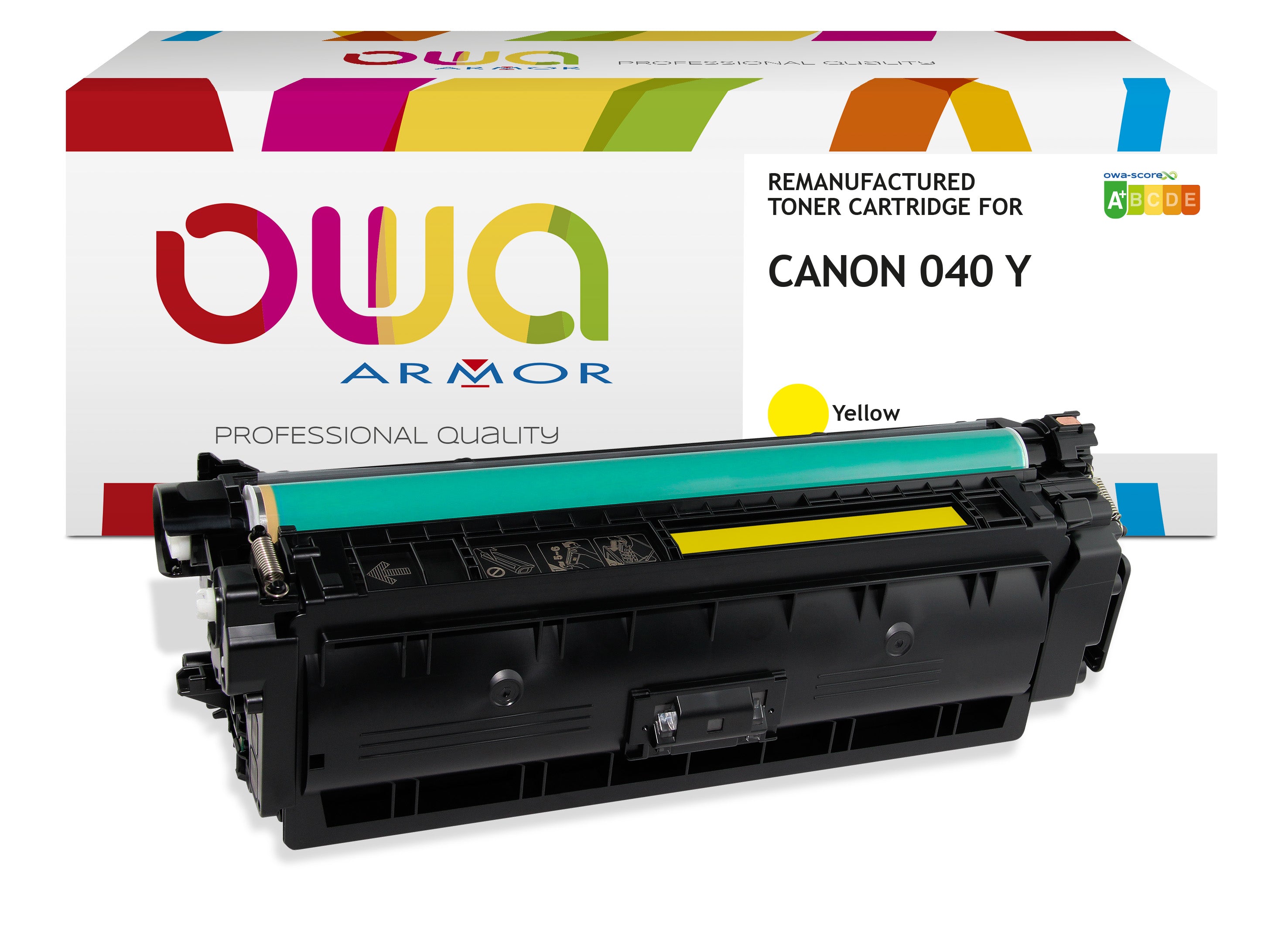 Canon Canon 0454 C 001 - Remanufactured Toner Owa - Yellow