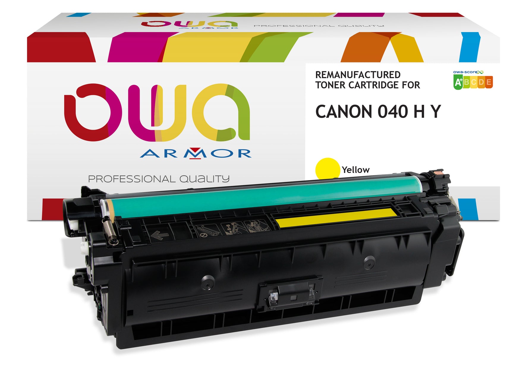 Canon Canon 0455 C 001 - Remanufactured Toner Owa - High Capacity - Yellow