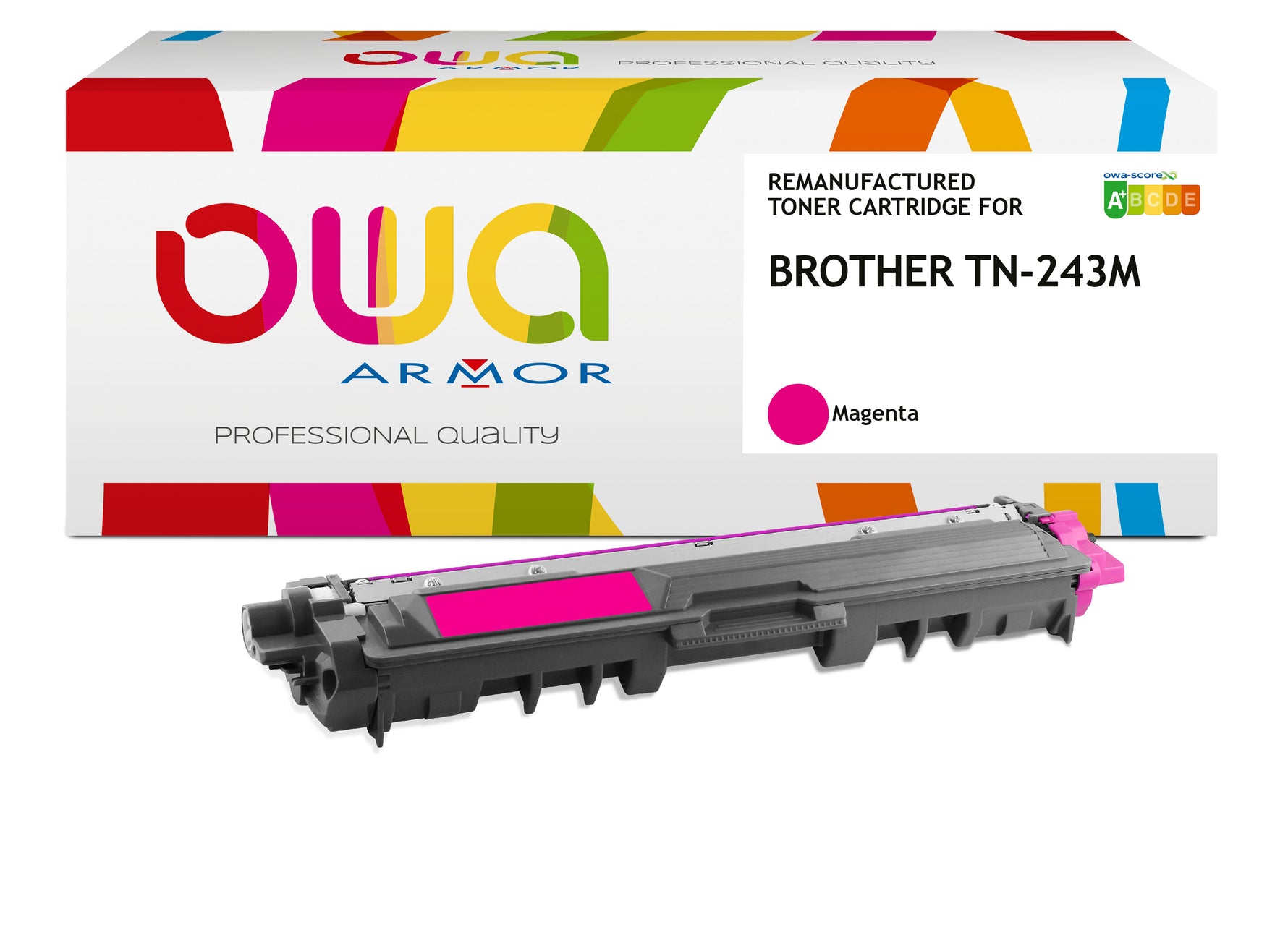 Brother Brother Tn-243M - Remanufactured Toner Owa - Magenta