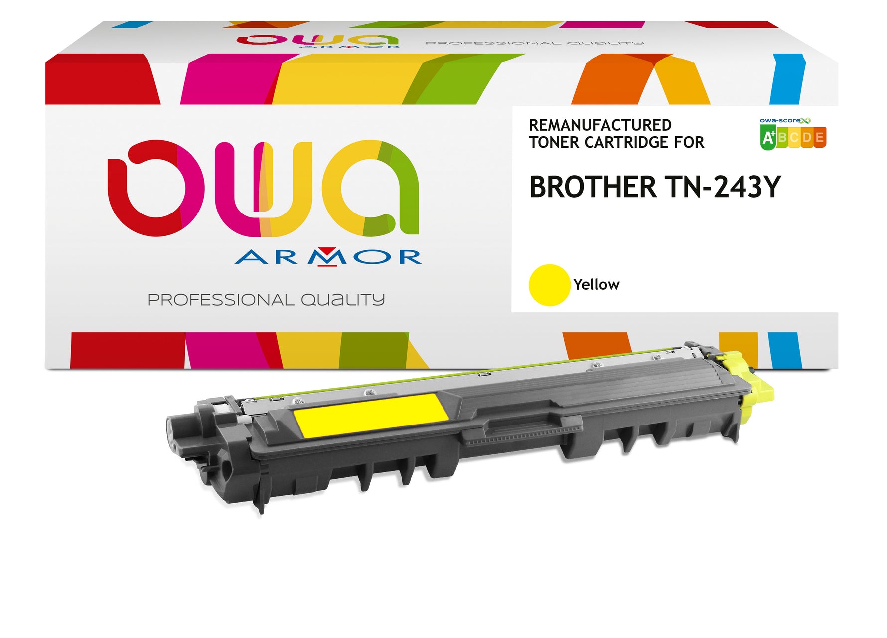 Brother Brother Tn-243Y - Remanufactured Toner Owa - Yellow