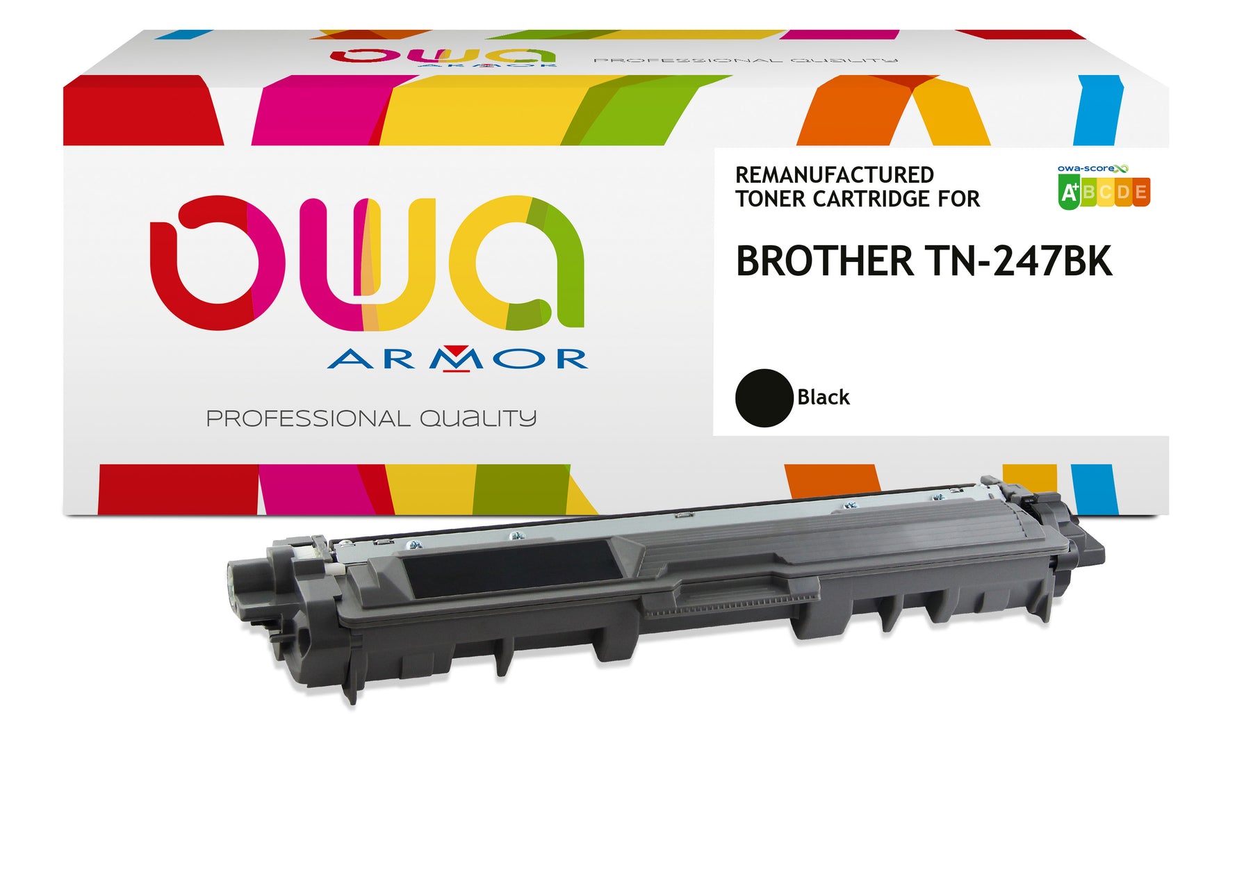 Brother Brother Tn-247Bk - Remanufactured Toner Owa - High Capacity - Black