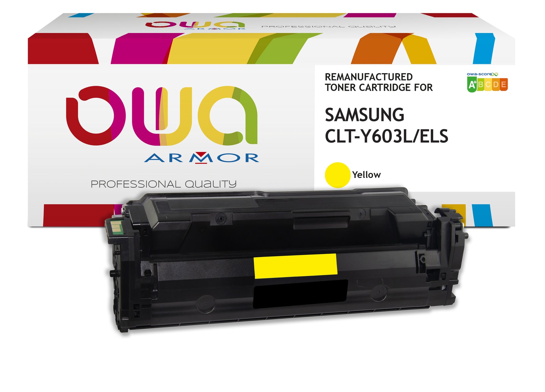 Samsung Samsung Clt-Y603l/Els - Remanufactured Toner Owa - Yellow