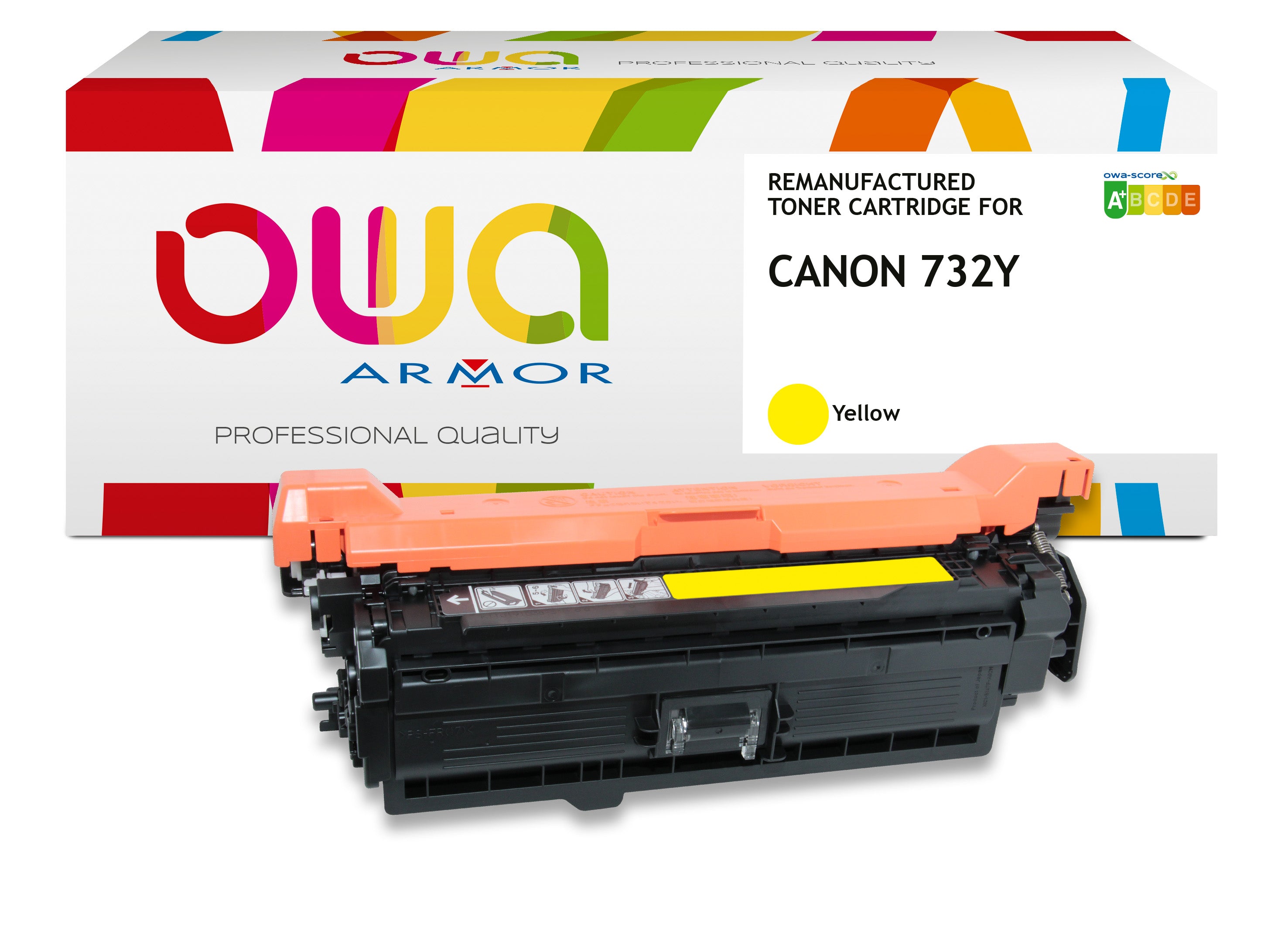 Canon Canon 732Y - Remanufactured Toner Owa - Yellow