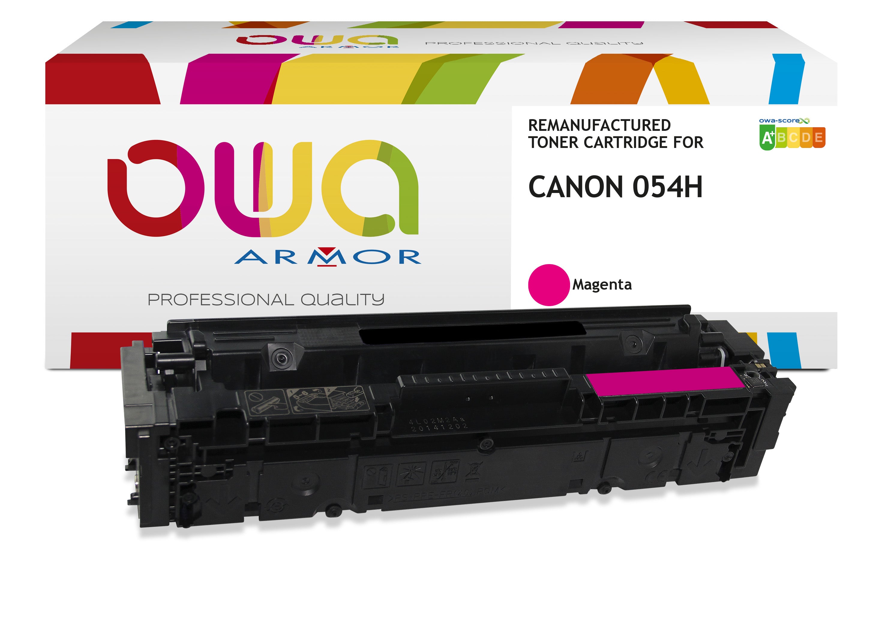 Canon Canon 054H - Remanufactured Toner Owa - High Capacity - Magenta