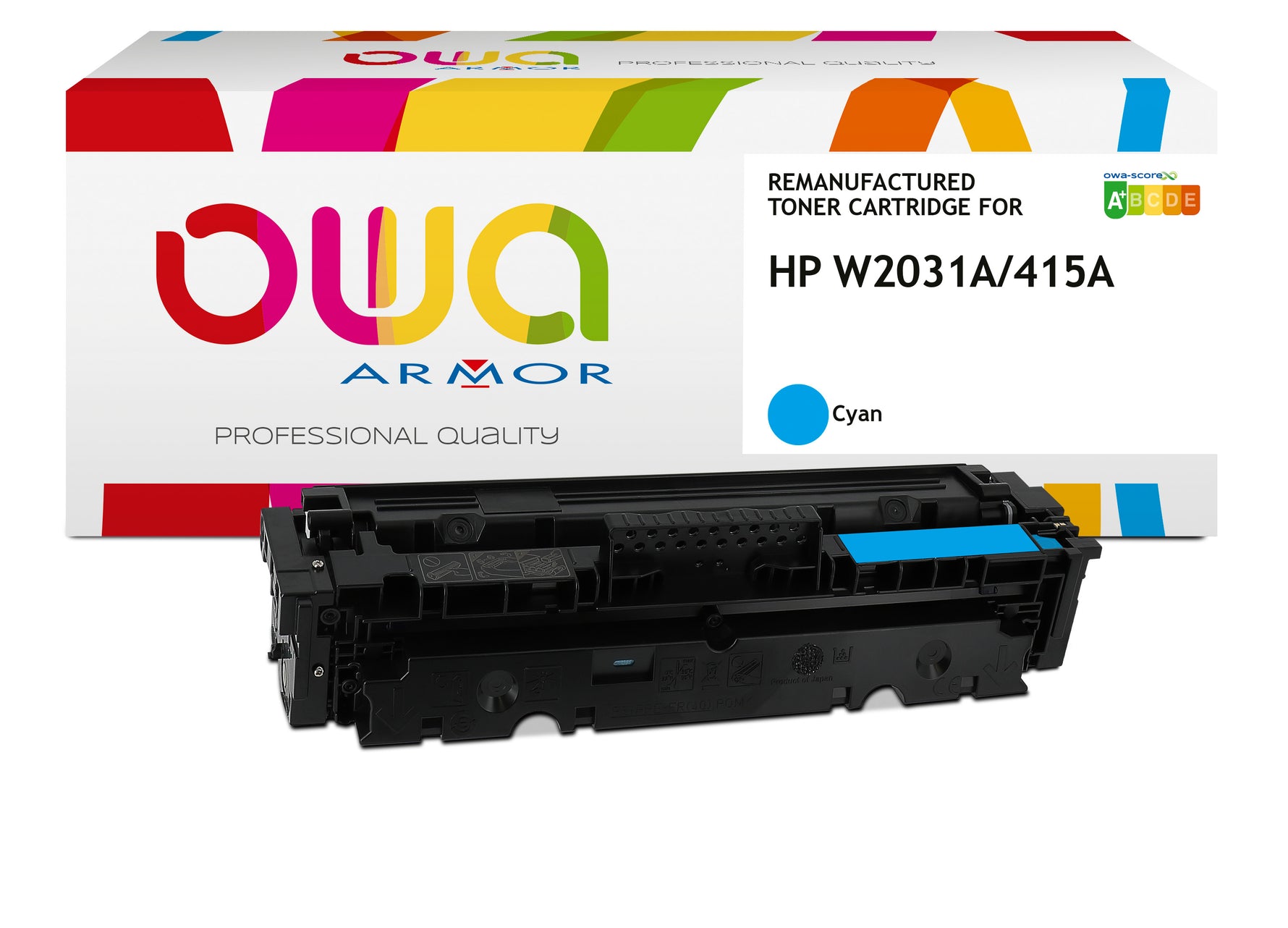 Hp Hp W2031a Without Toner Management - Remanufactured Toner Owa - Cyan
