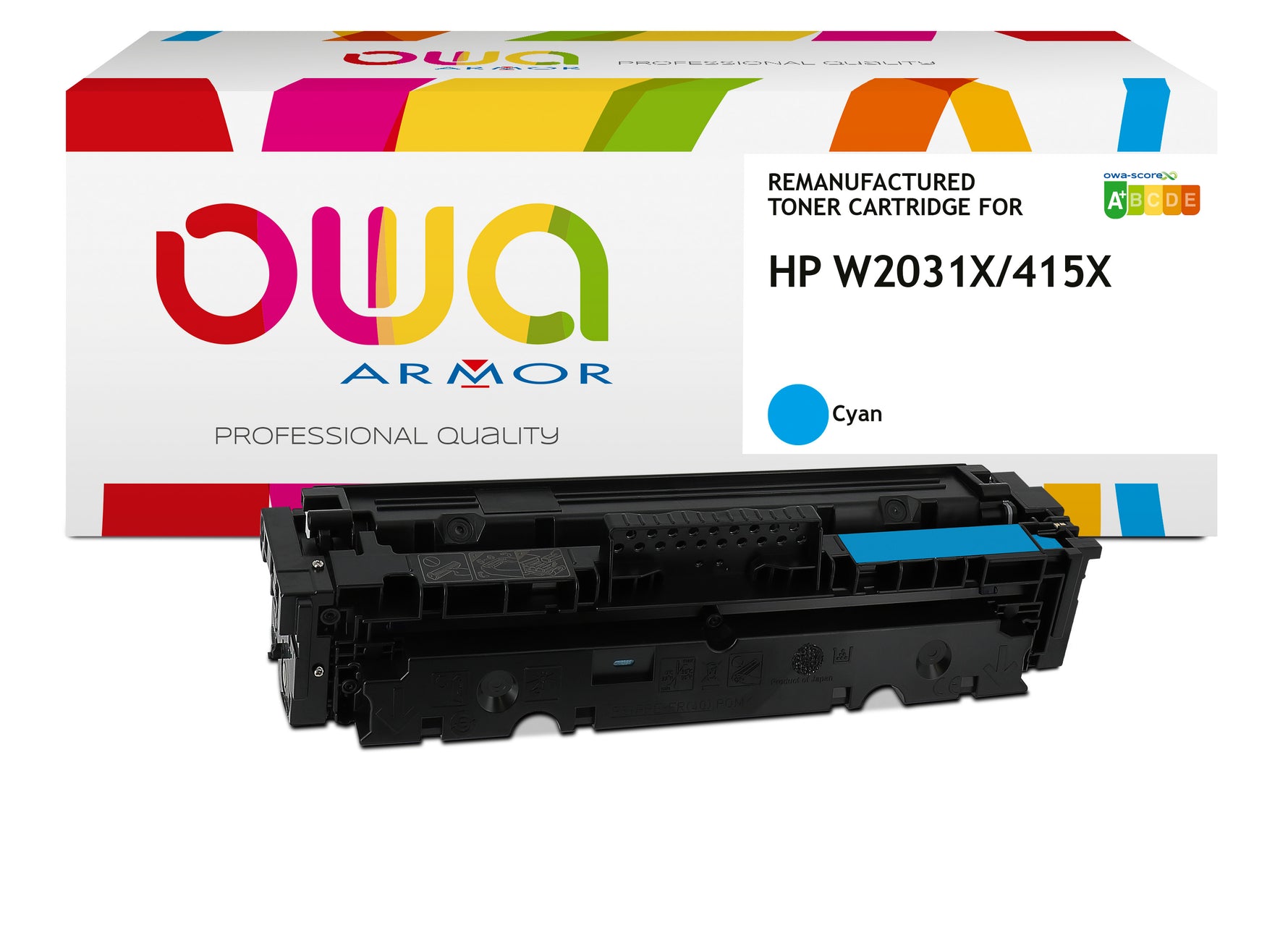Hp Hp W2031x Without Toner Management - Remanufactured Toner Owa - High Capacity - Cyan