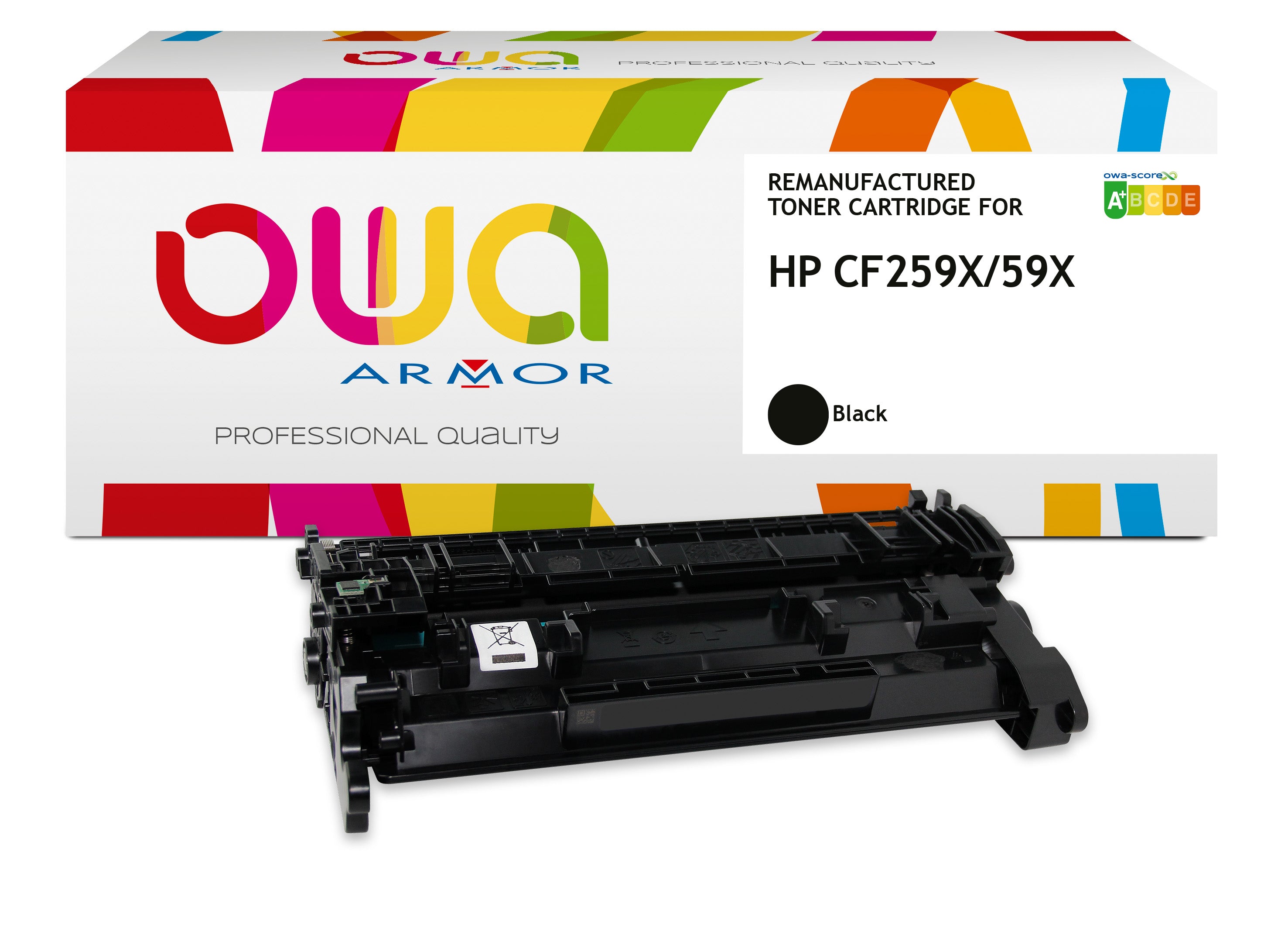 Hp Hp Cf259x Without Toner Management - Remanufactured Toner Owa - High Capacity - Black
