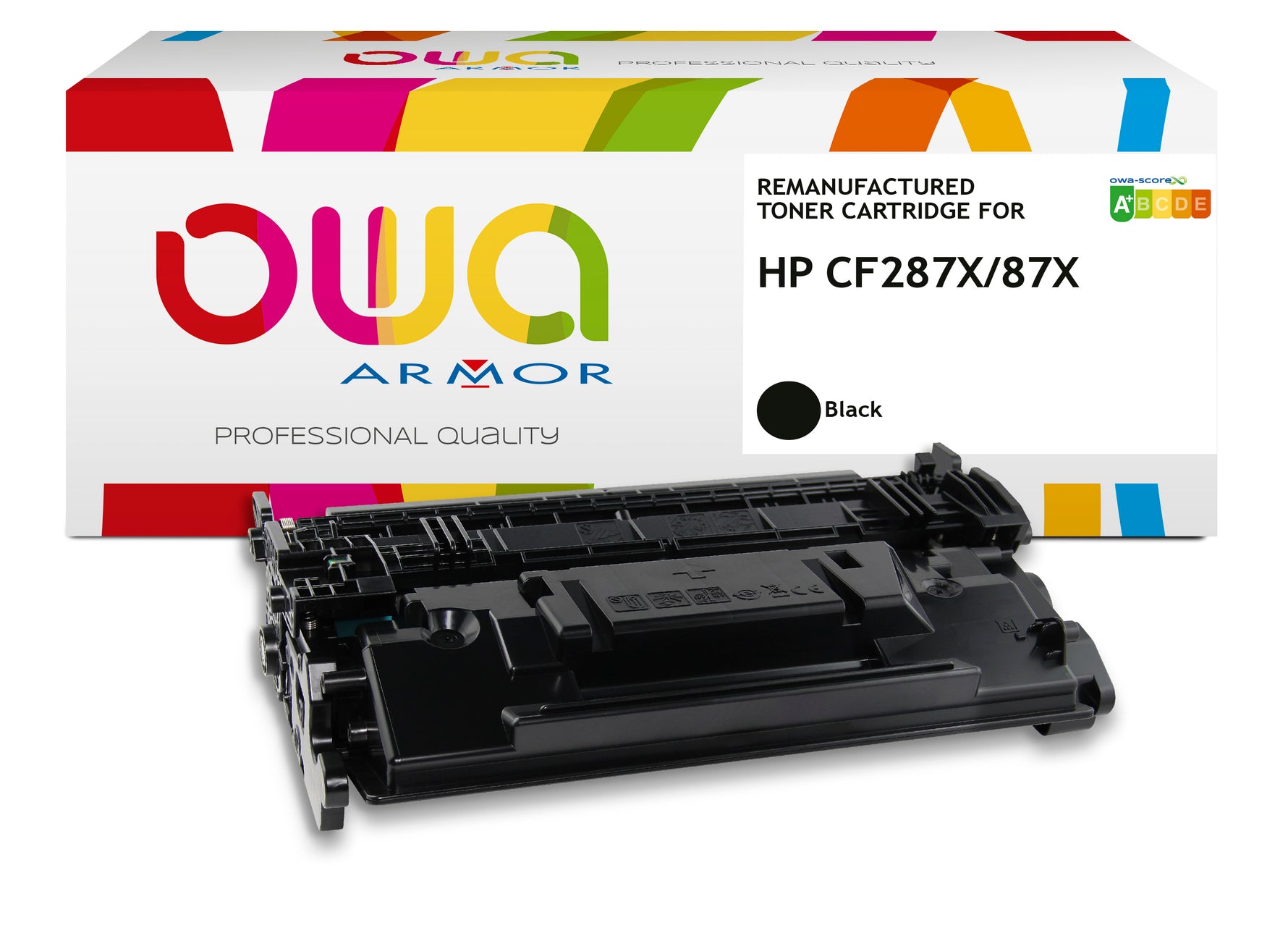 Hp Hp Cf287x - Remanufactured Toner Owa - High Capacity - Black