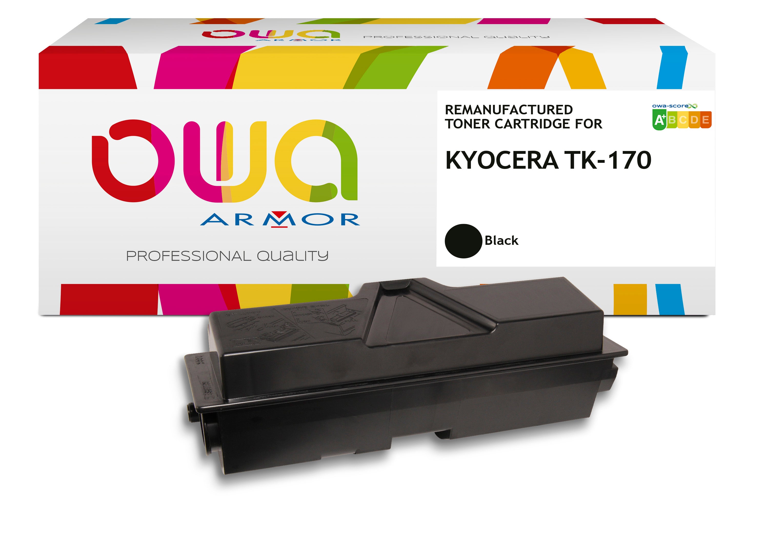 Kyocera Kyocera Tk-170 - Remanufactured Toner Owa - Extra High Capacity - Black