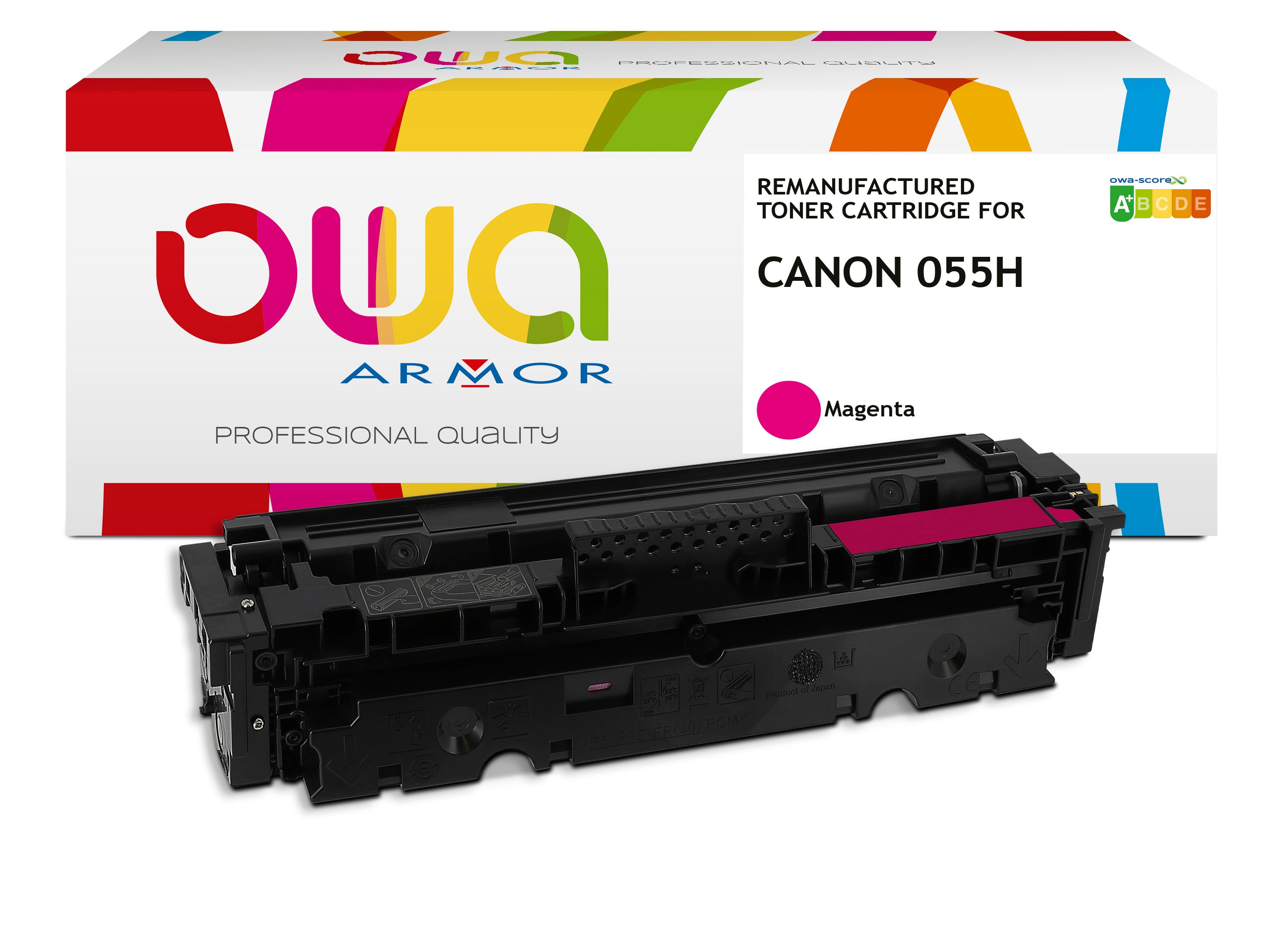 Canon Canon 055H / T09m Without Toner Management - Remanufactured Toner Owa - High Capacity - Magenta