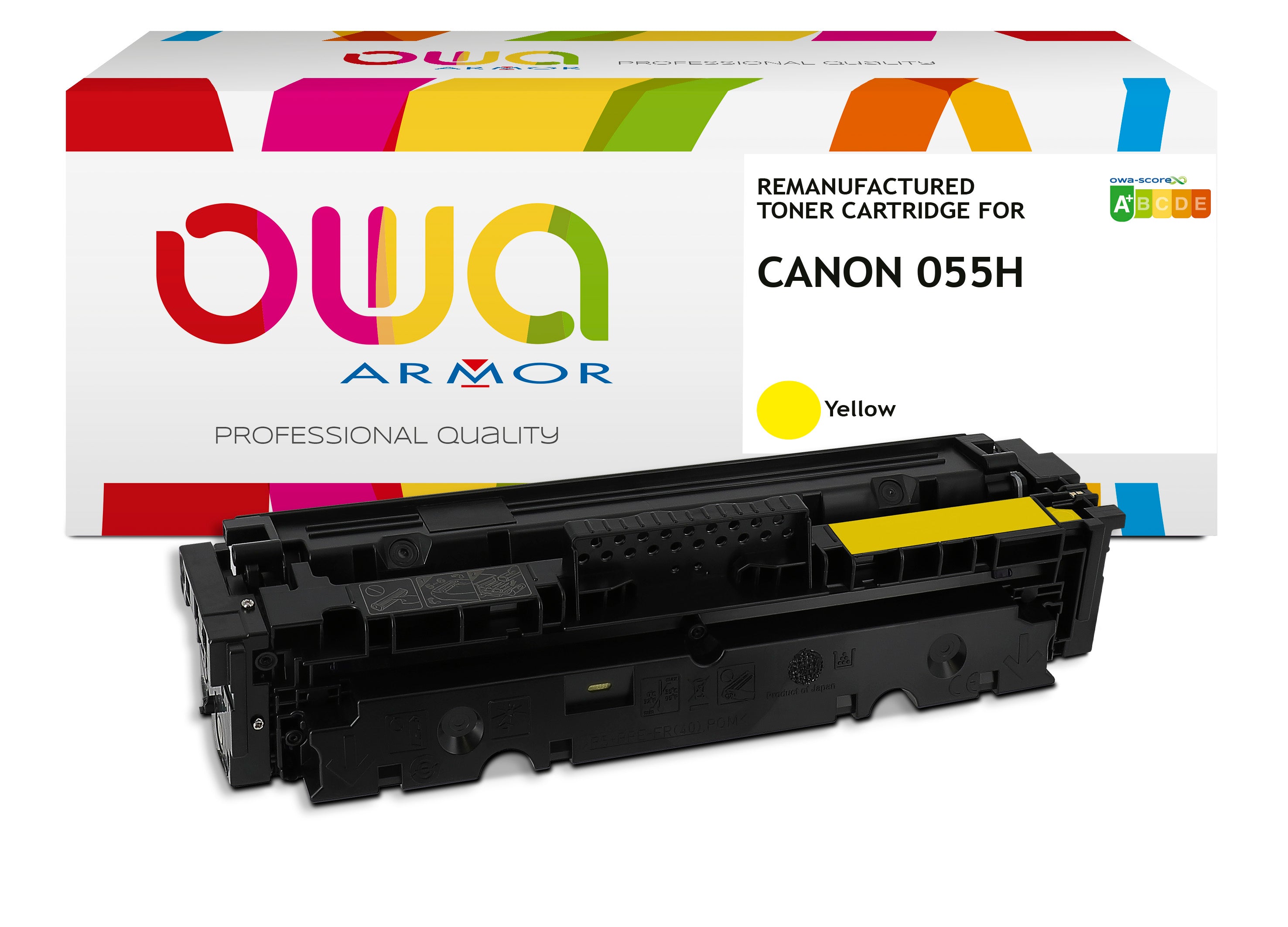 Canon Canon 055H / T09y Without Toner Management - Remanufactured Toner Owa - High Capacity - Yellow