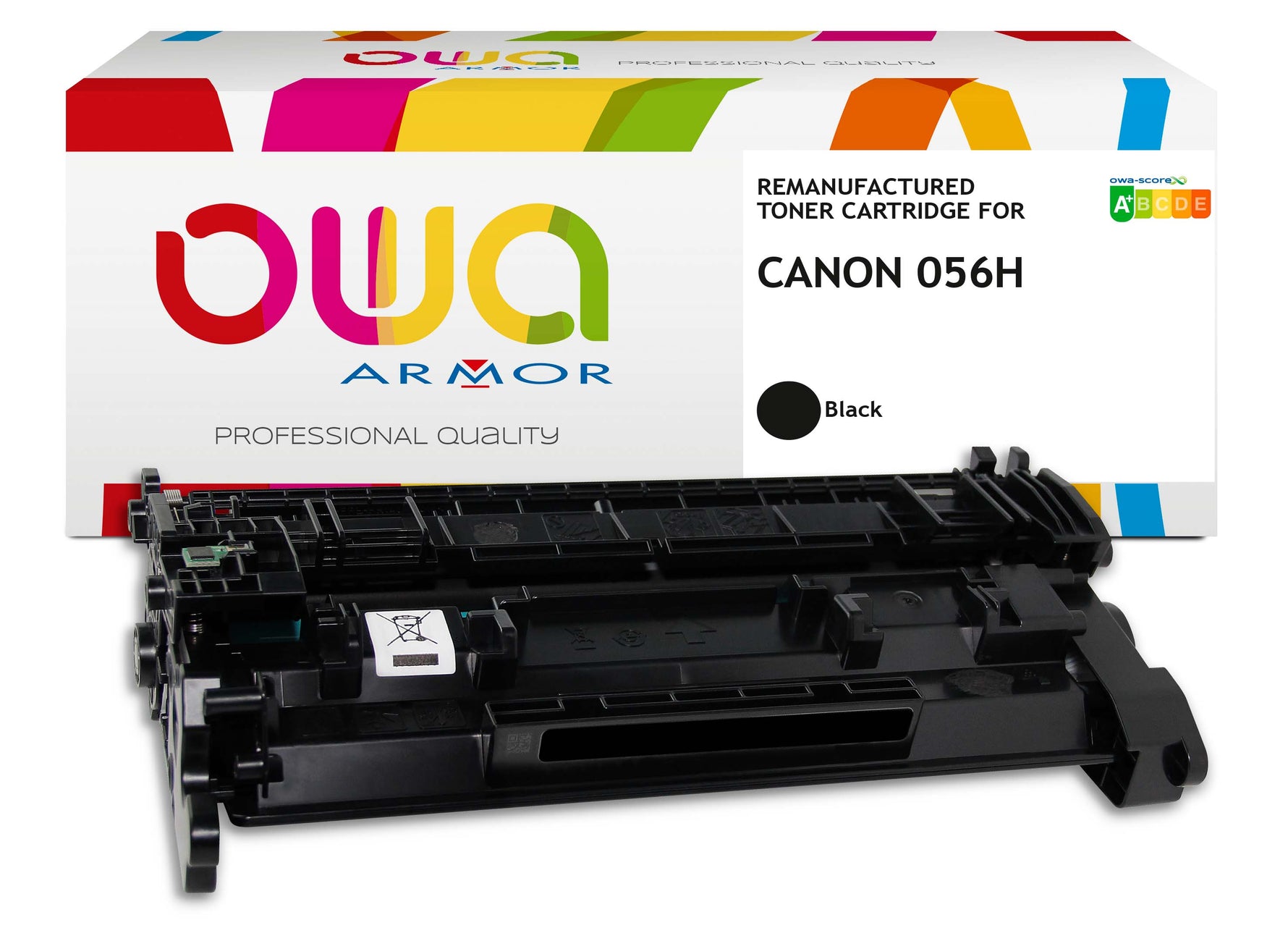 Canon Canon 056H Without Toner Management - Remanufactured Toner Owa - High Capacity - Black