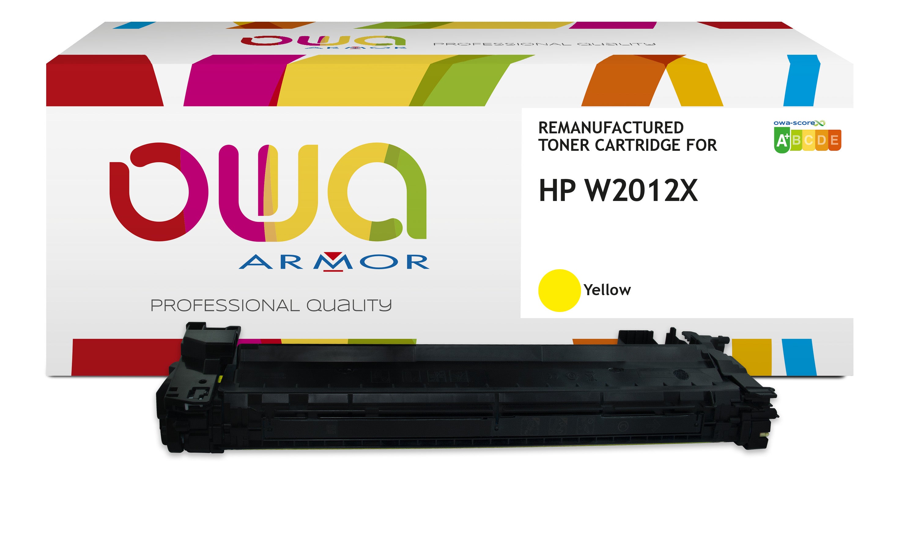 Hp Hp W2012x - Remanufactured Toner Owa - High Capacity - Yellow