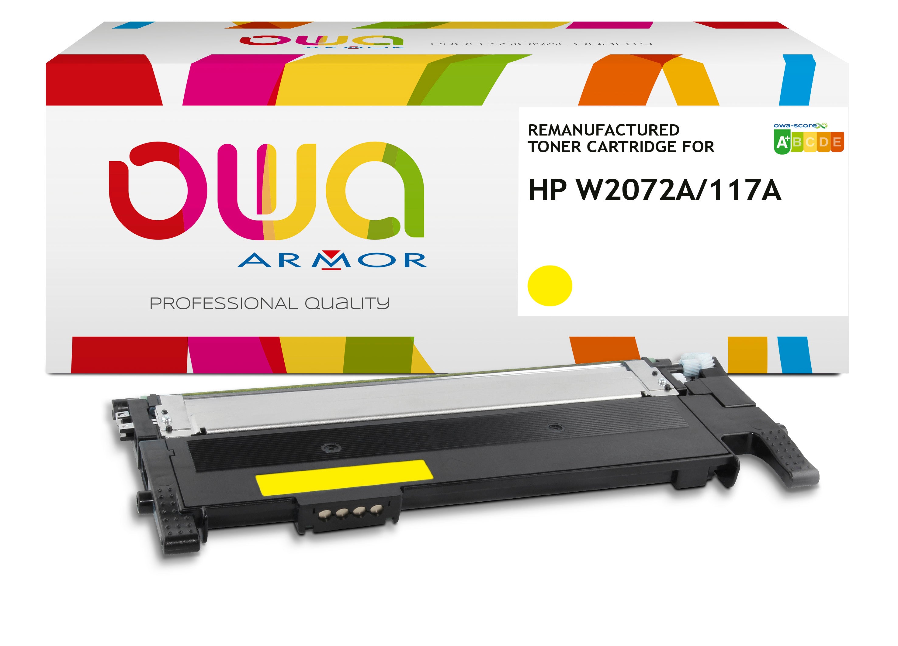 Hp Hp W2072a - Remanufactured Toner Owa - Yellow