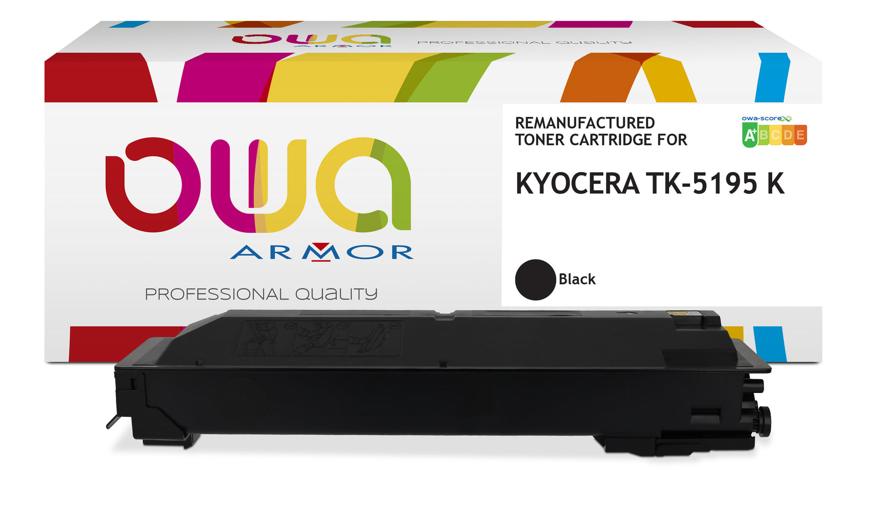 Kyocera Kyocera Tk-5195 K - Remanufactured Toner Owa - Black