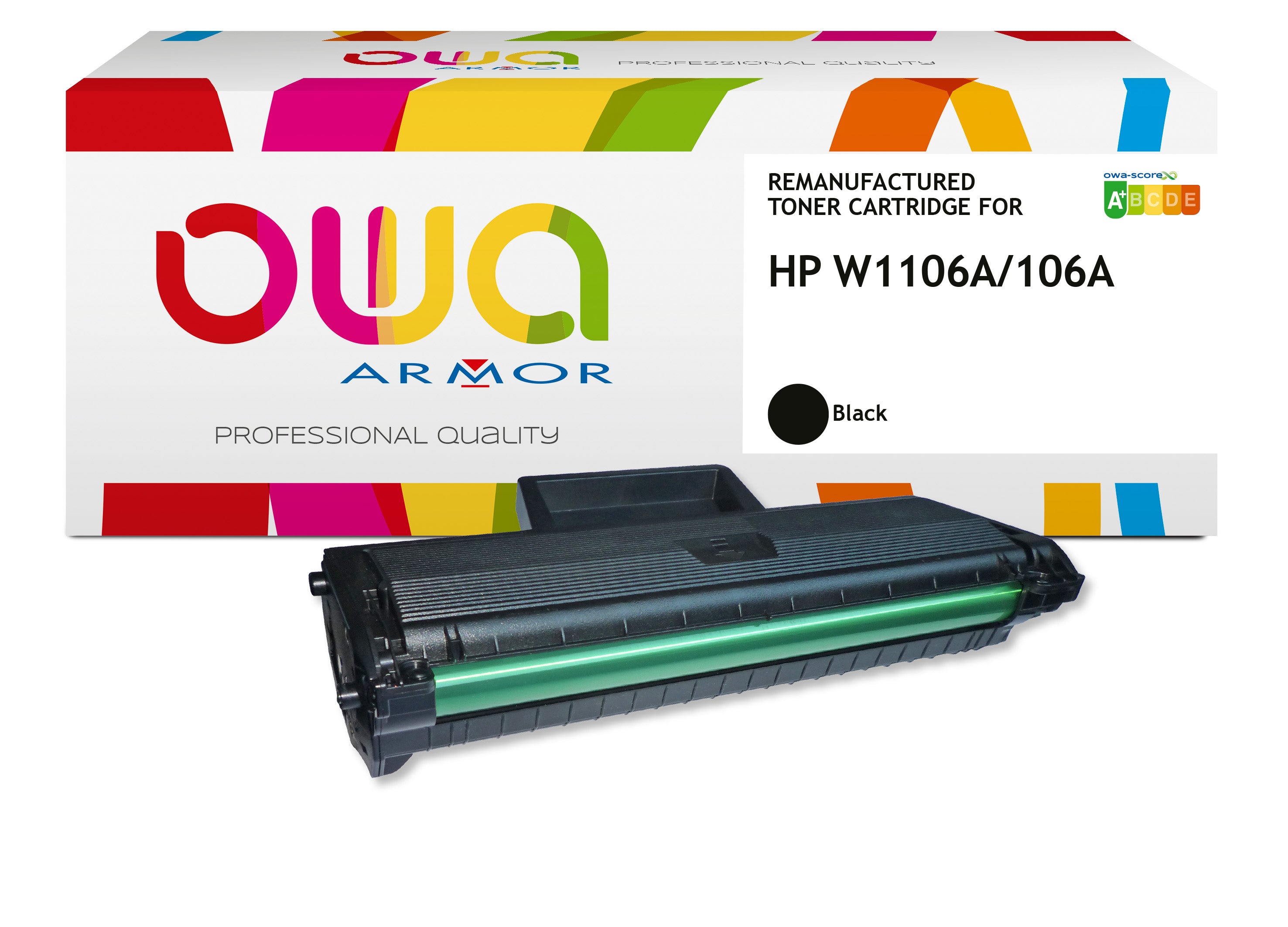 Hp Hp W1106a - Remanufactured Toner Owa - Extra High Capacity - Black