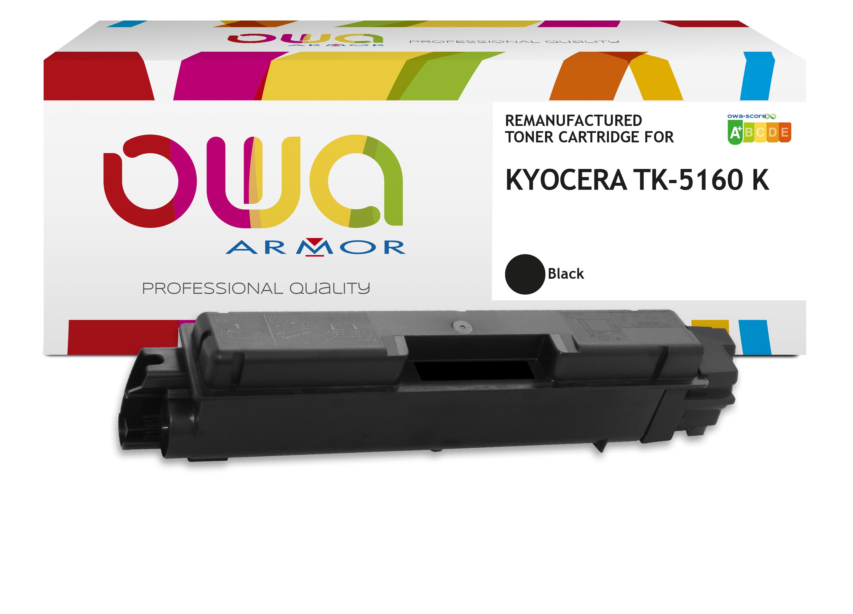 Kyocera Kyocera Tk-5160 K - Remanufactured Toner Owa - Black