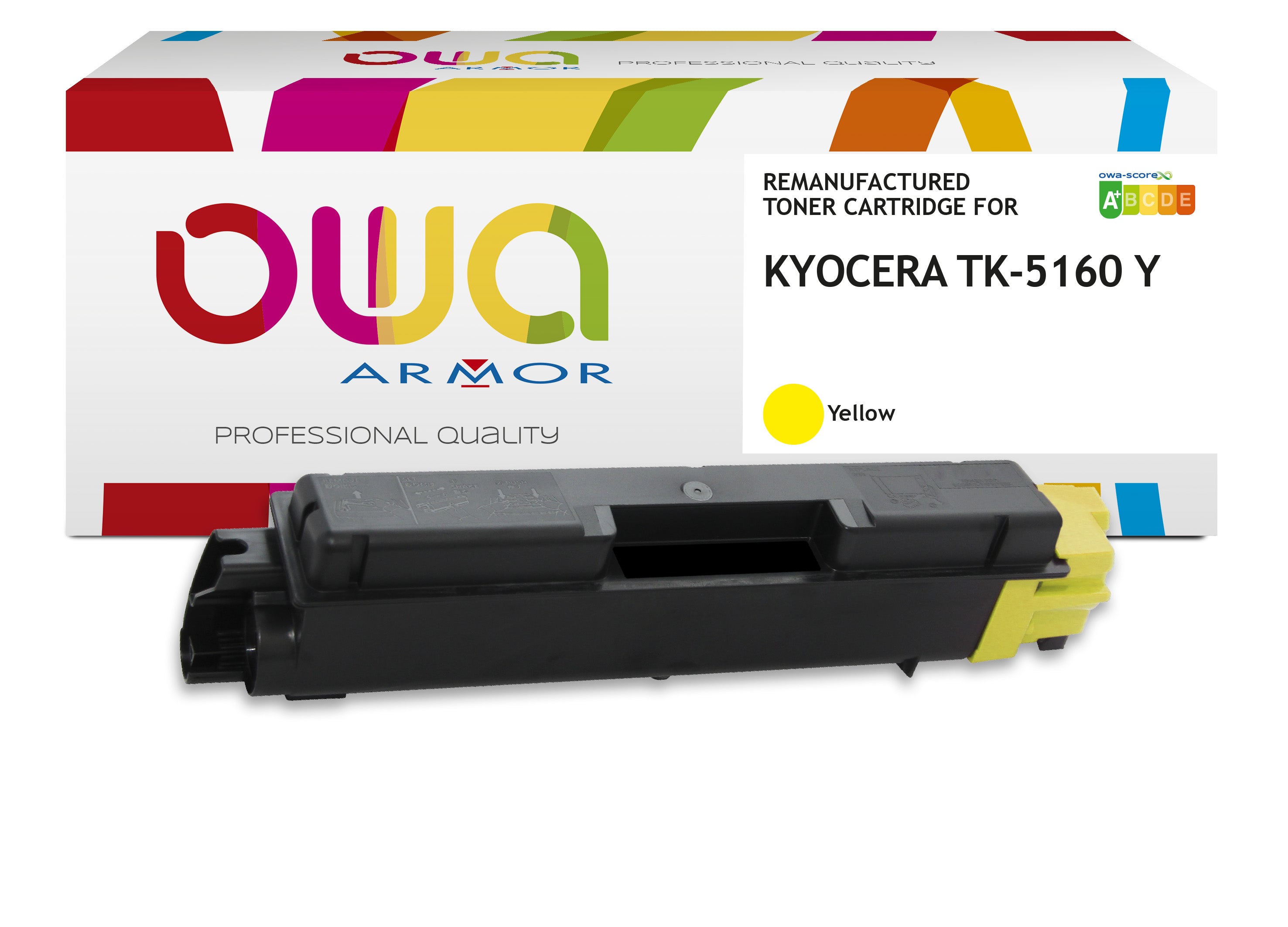 Kyocera Kyocera Tk-5160 Y - Remanufactured Toner Owa - Yellow
