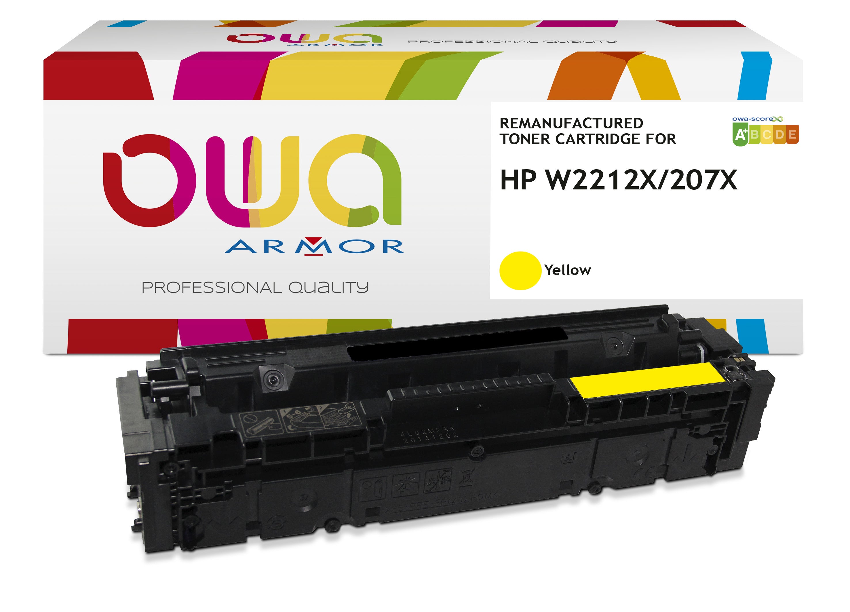 Hp Hp W2212x Without Toner Management - Remanufactured Toner Owa - High Capacity - Yellow