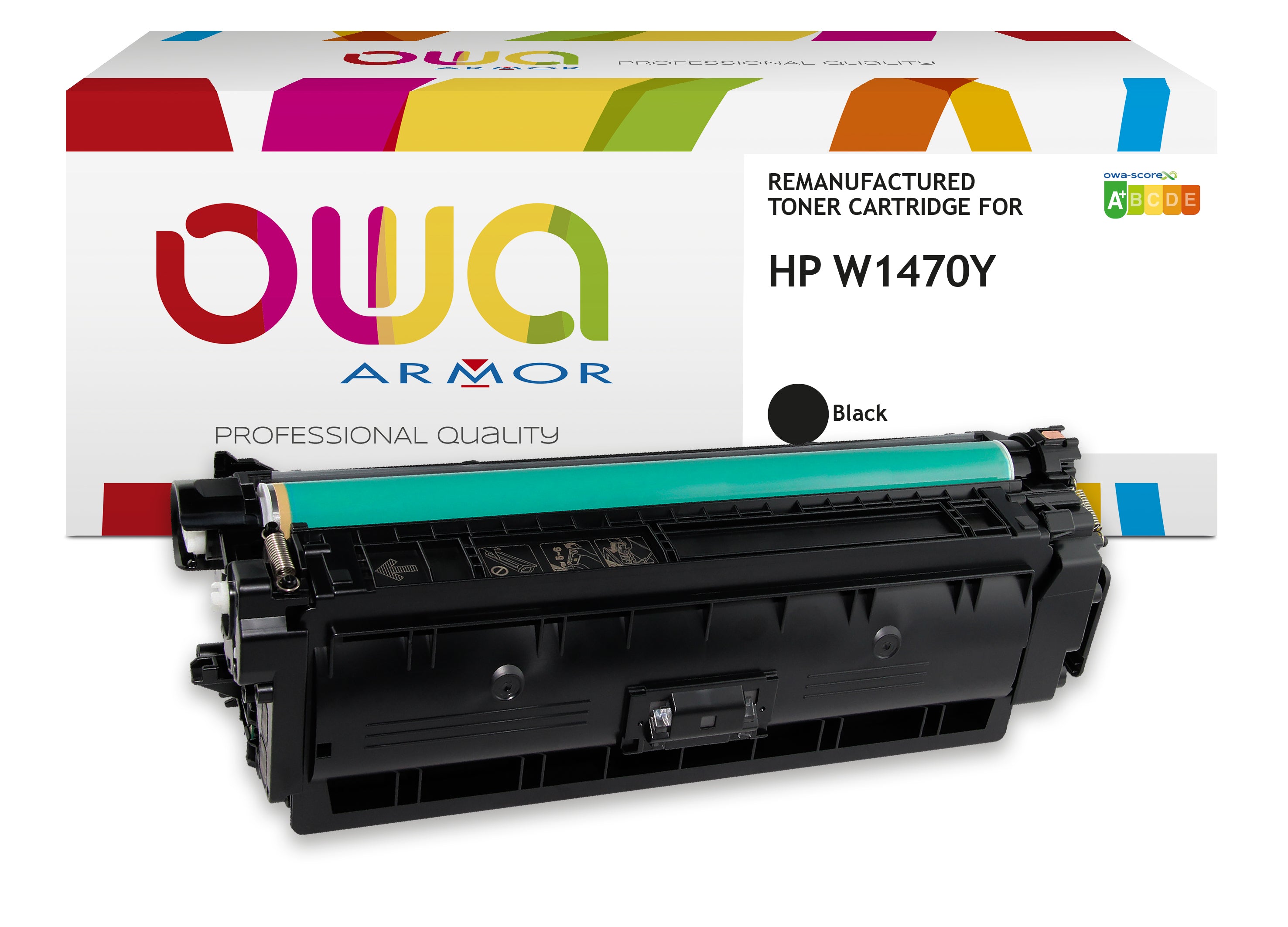 Hp Hp W1470y - Remanufactured Toner Owa - High Capacity - Black