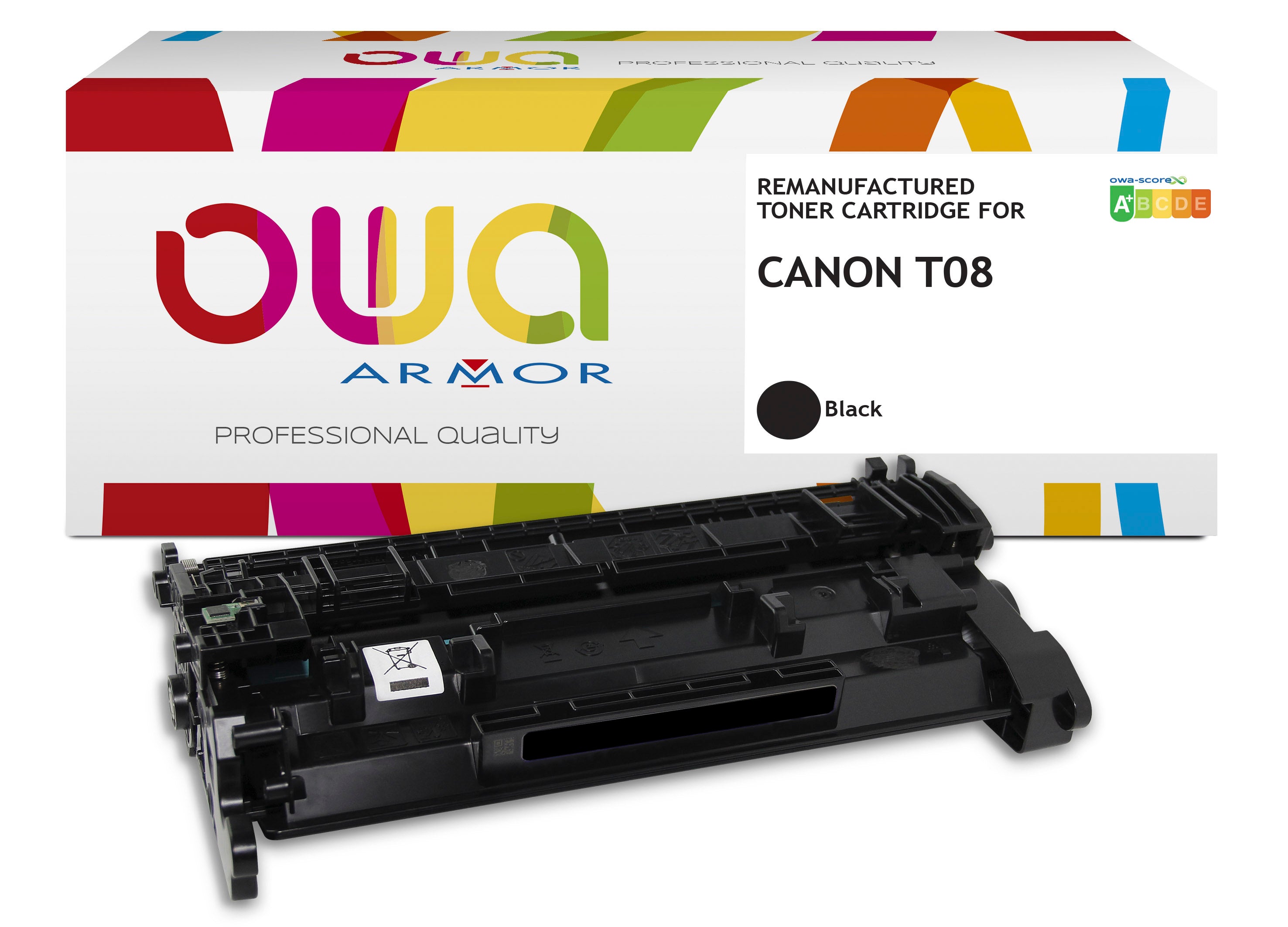 Canon Canon T08 - Remanufactured Toner Owa - Black