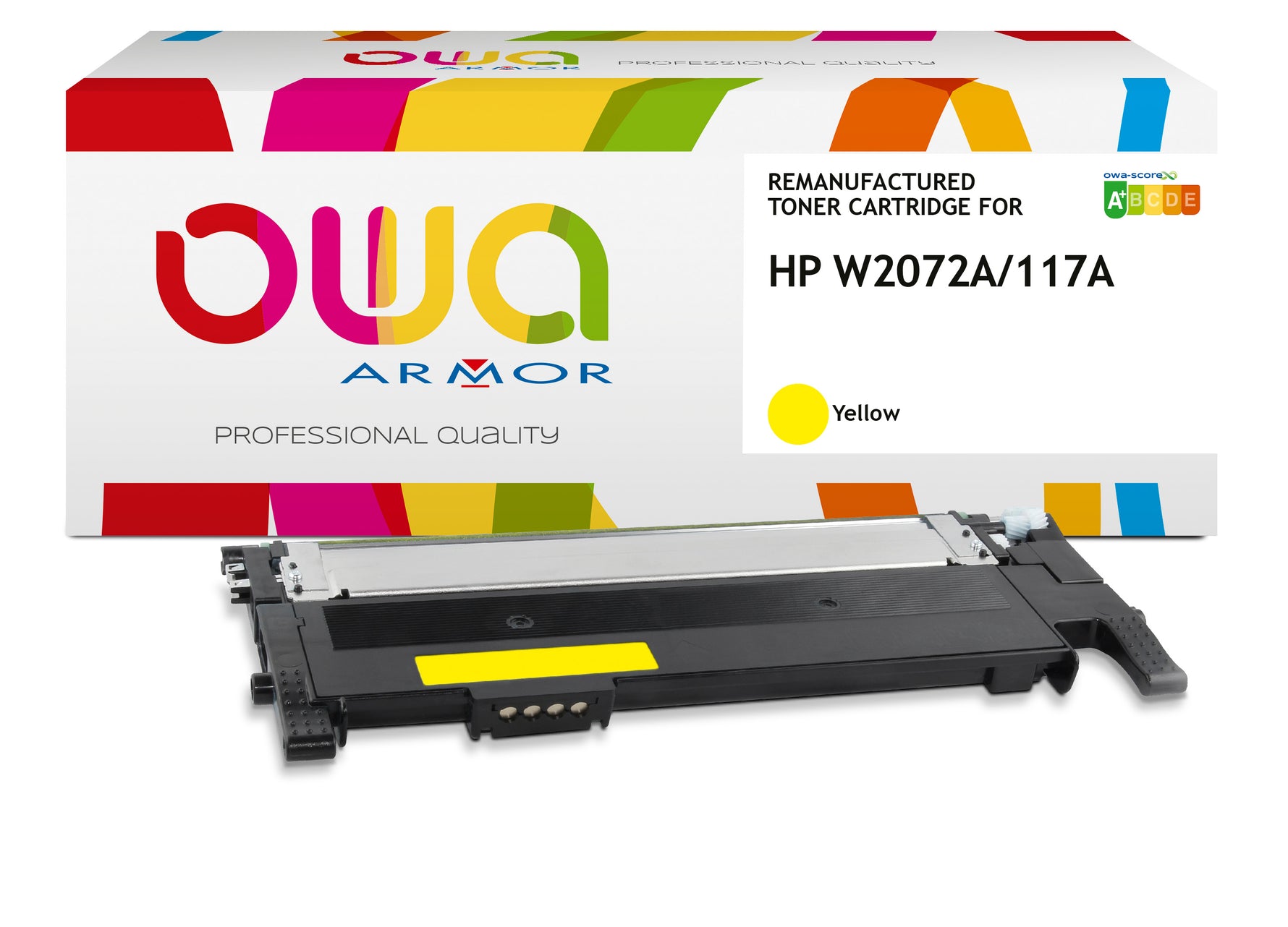 Hp Hp W2072a - Remanufactured Toner Owa - Extra High Capacity - Yellow