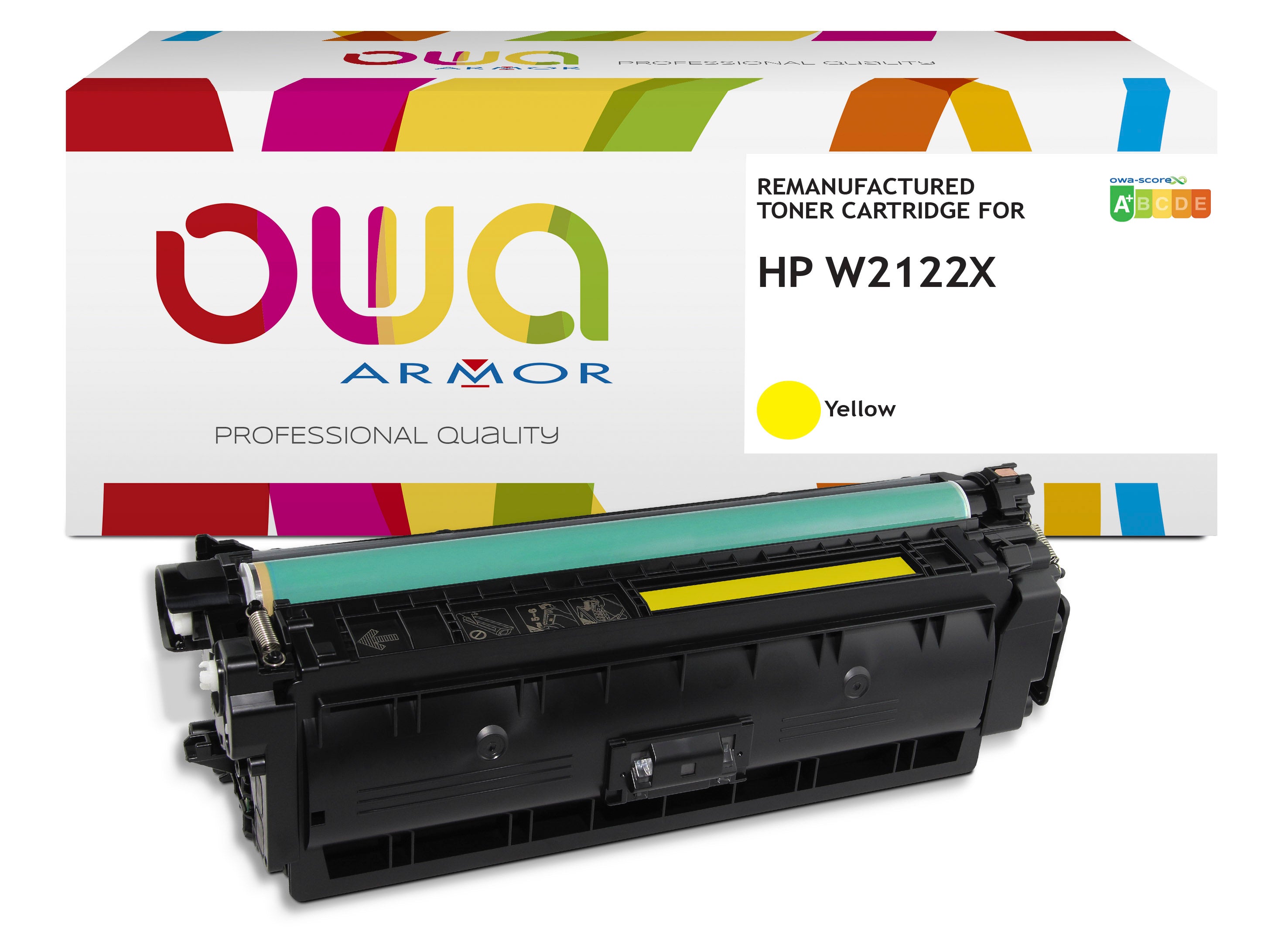 Hp Hp W2122x Without Toner Management - Remanufactured Toner Owa - High Capacity - Yellow