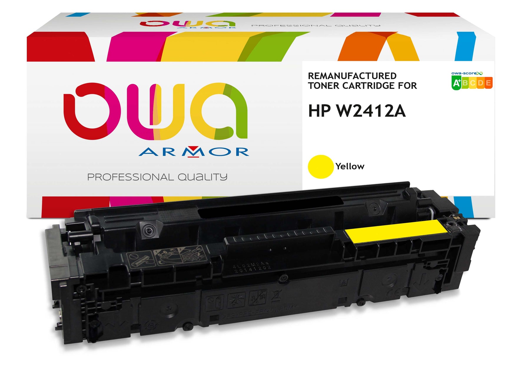 Hp Hp W2412a Jumbo Without Toner Management - Remanufactured Toner Owa - Extra High Capacity - Yellow