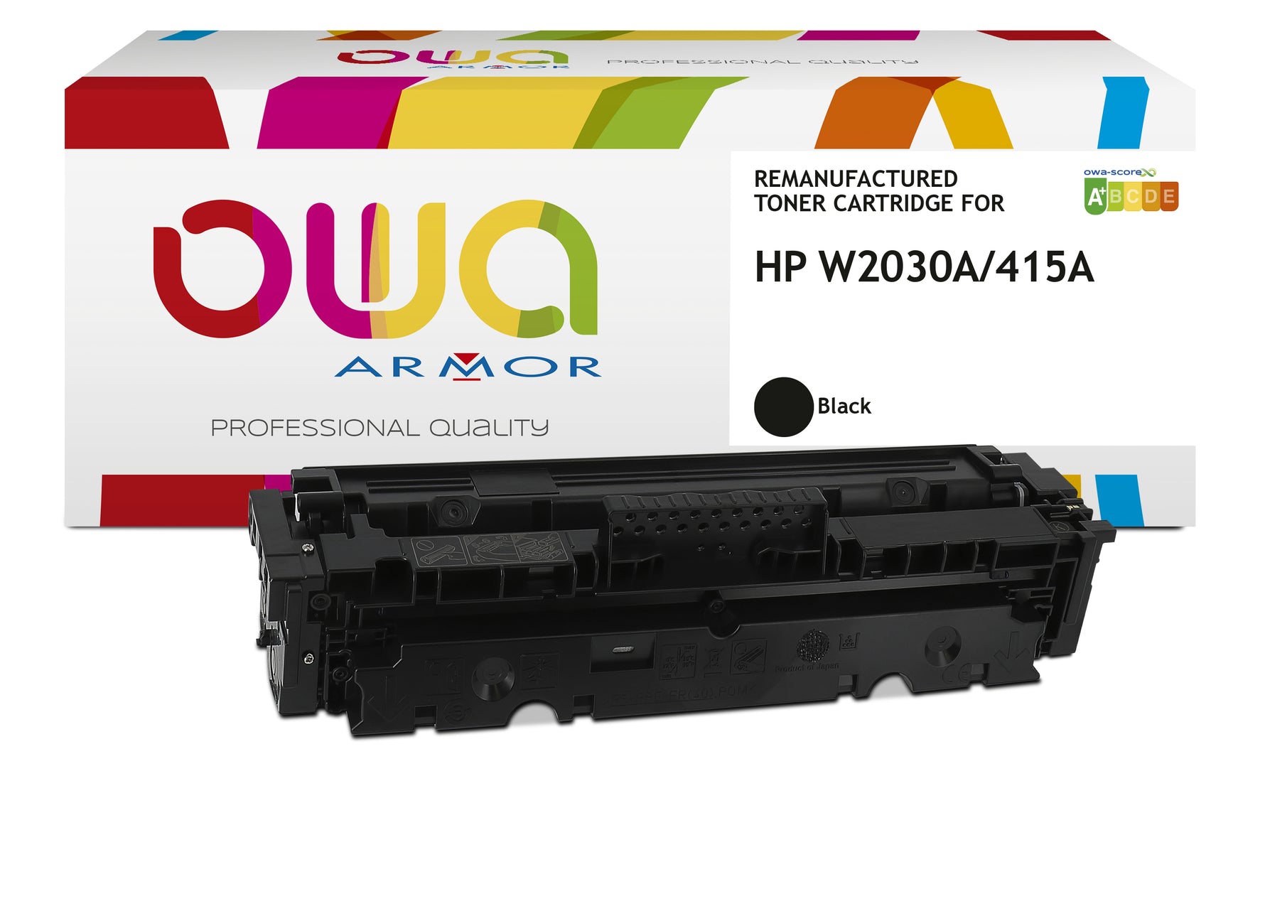 Hp Hp 415A With Toner Management - Remanufactured Toner Owa - Black