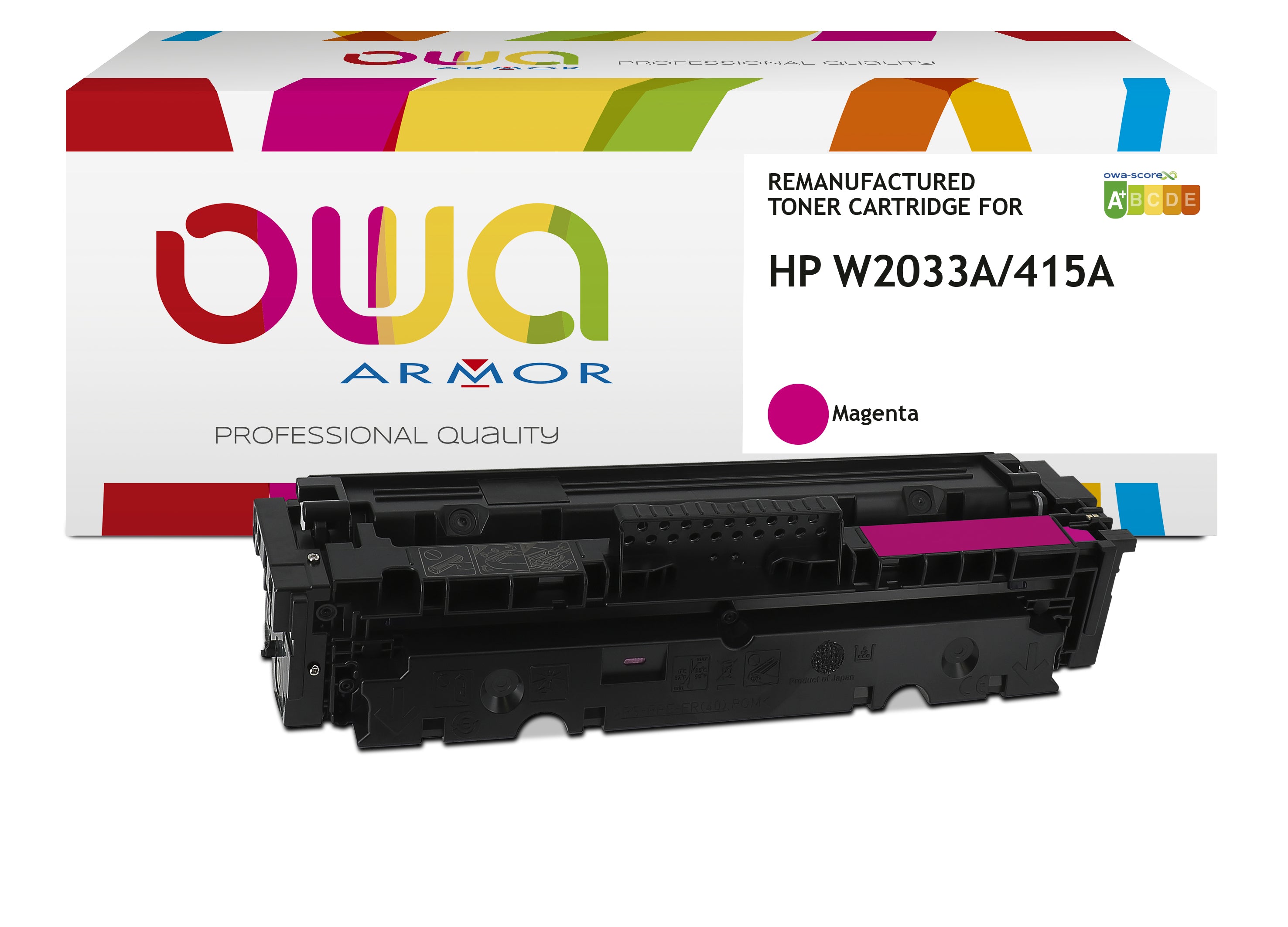 Hp Hp 415A With Toner Management - Remanufactured Toner Owa - Magenta