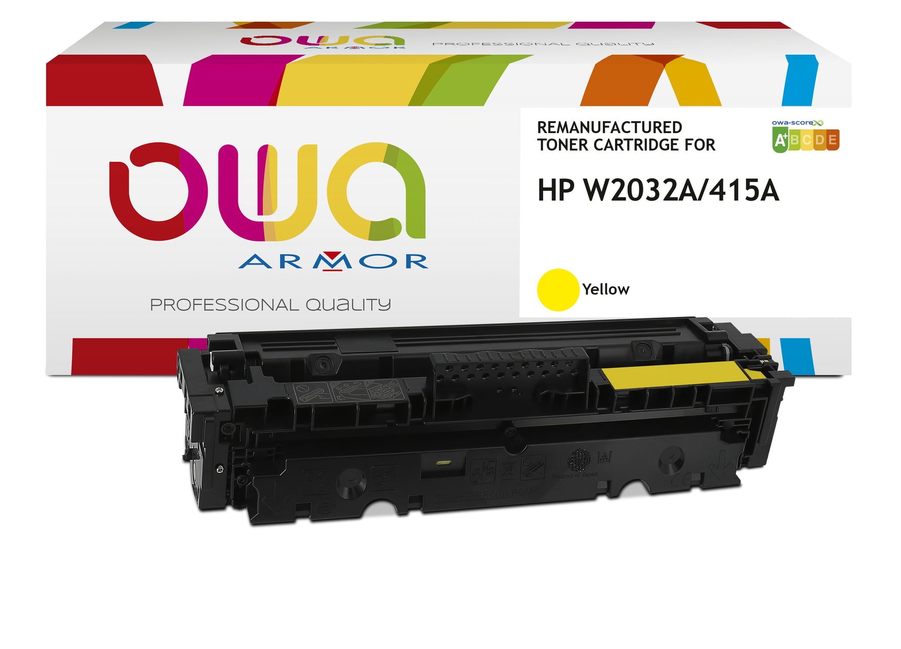 Hp Hp 415A With Toner Management - Remanufactured Toner Owa - Yellow