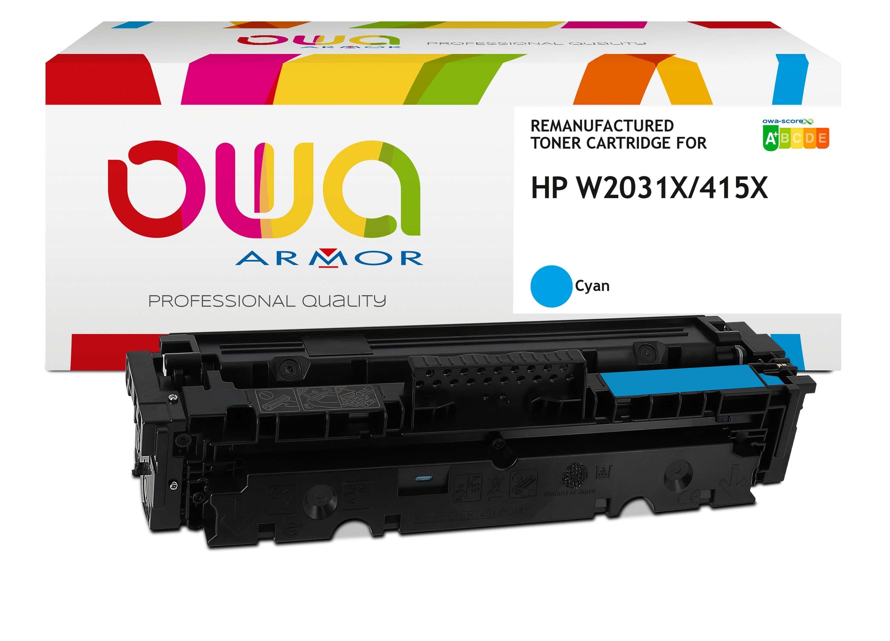 Hp Hp W2031x With Toner Management - Remanufactured Toner Owa - High Capacity - Cyan