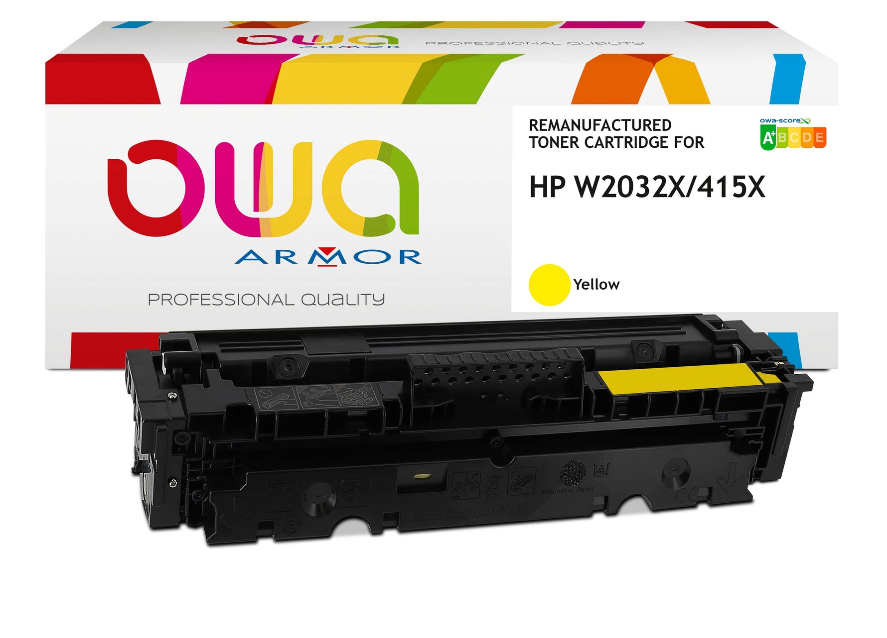 Hp Hp W2032x With Toner Management - Remanufactured Toner Owa - High Capacity - Yellow