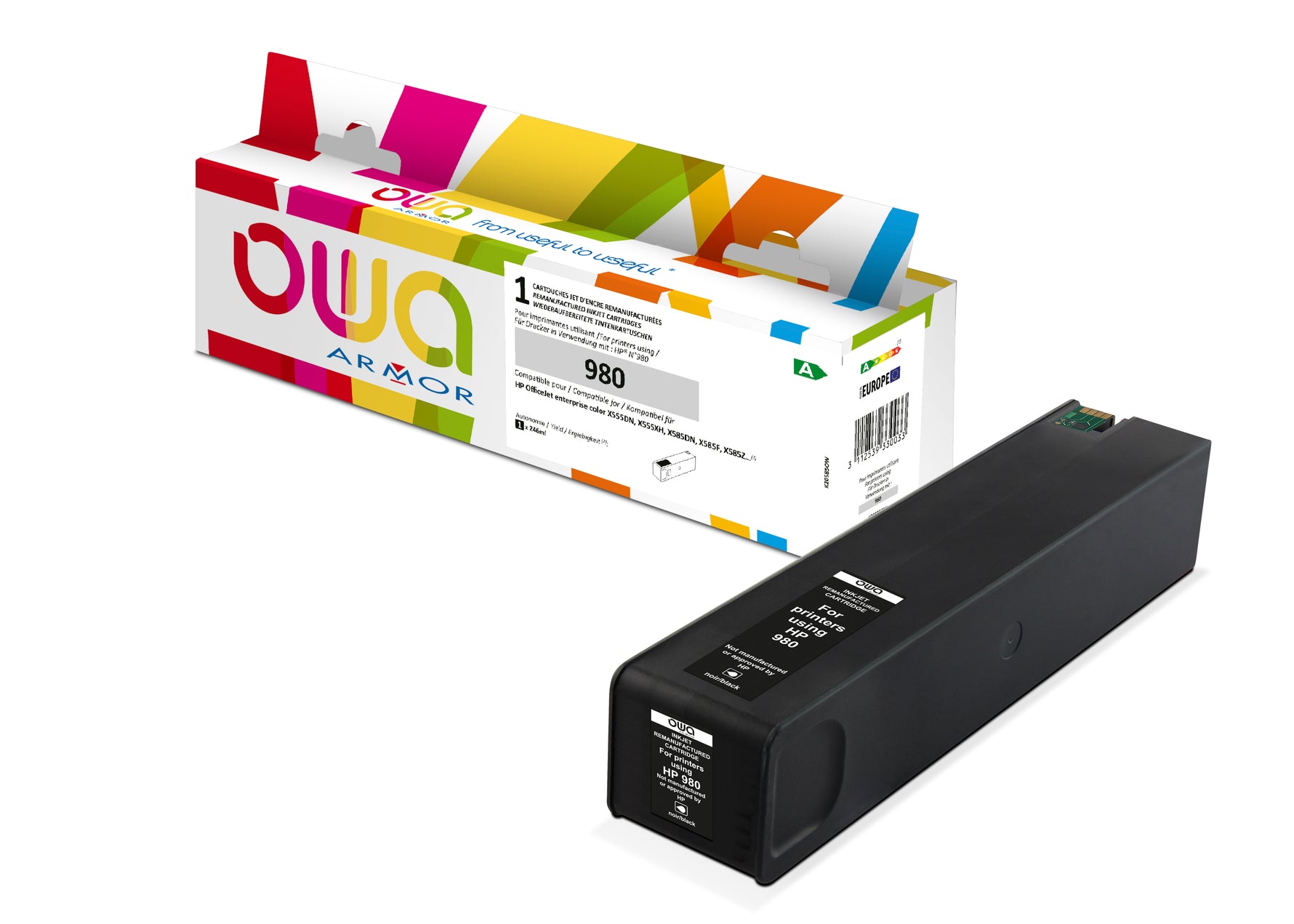 Hp Hp 980 - Remanufactured Ink Cartridge Owa - Black