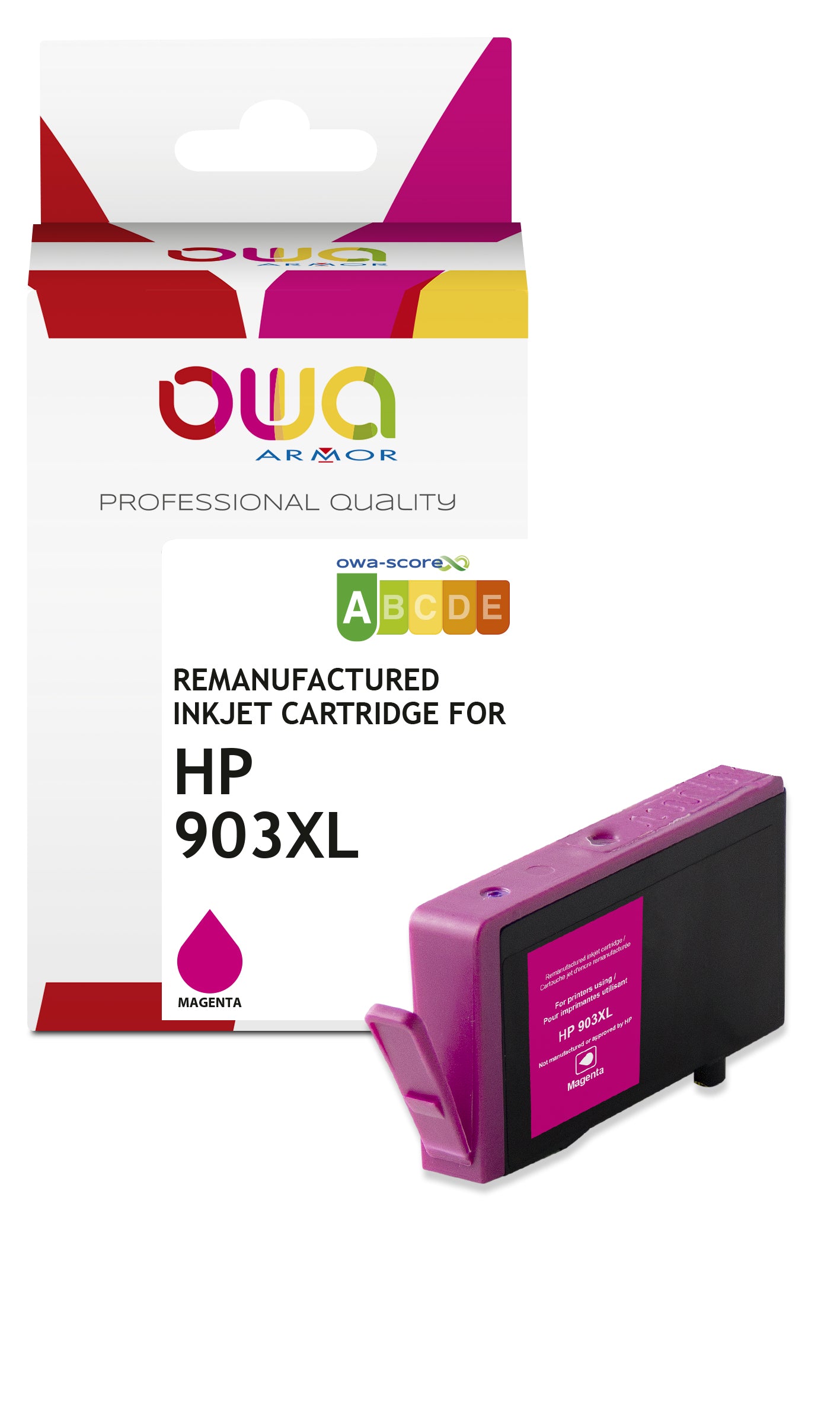Hp Hp 903Xl - Remanufactured Ink Cartridge Owa - High Capacity - Magenta