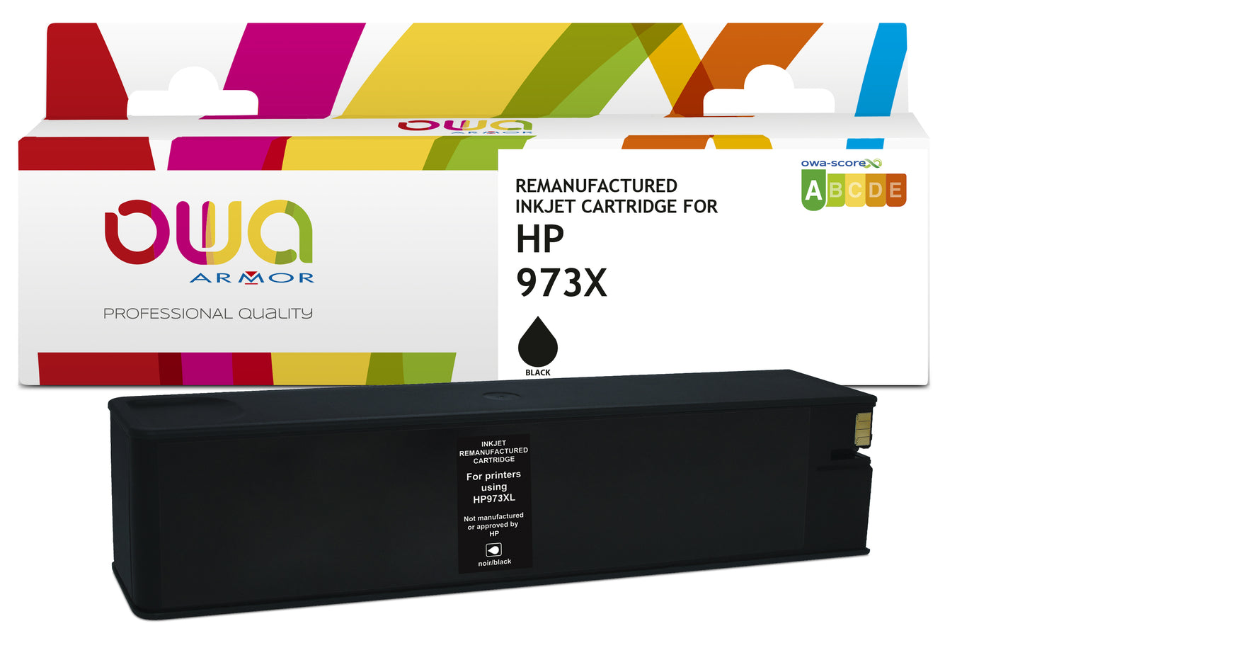 Hp Hp 973X - Remanufactured Ink Cartridge Owa - Black