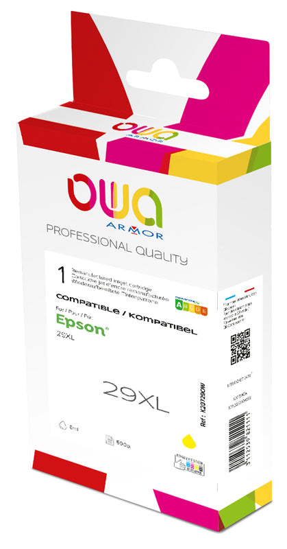 Epson Epson 29Xl - Remanufactured Ink Cartridge Owa - High Capacity - Yellow