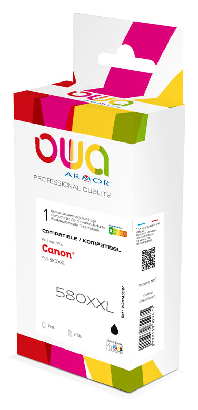 Canon Canon Pgi-580 Xxl - Remanufactured Ink Cartridge Owa - High Capacity - Black