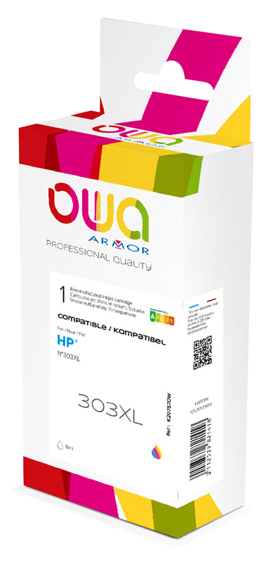Hp Hp 303Xl - Remanufactured Ink Cartridge Owa - High Capacity - 3 Colours