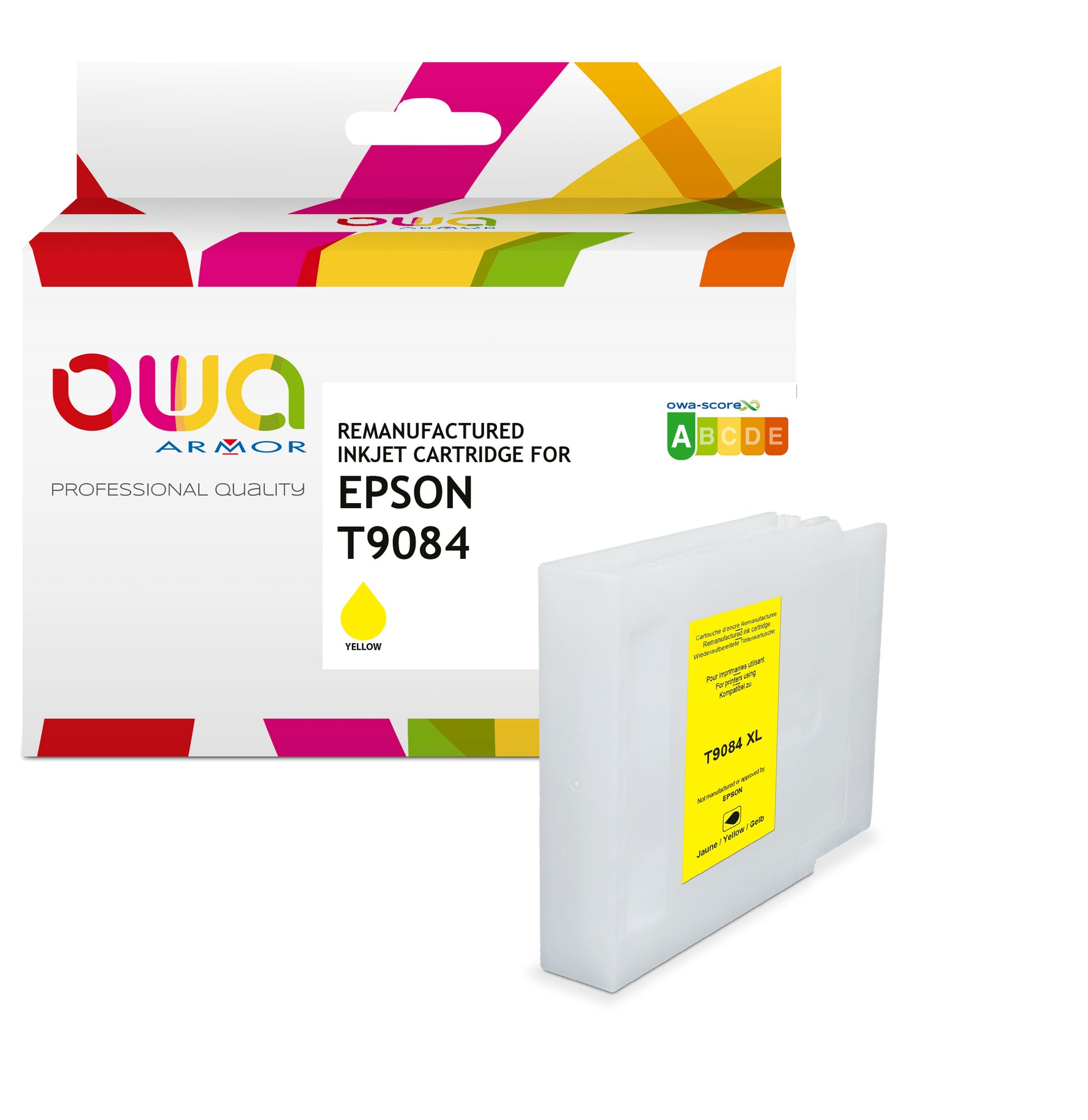 Epson Epson T9084 - Remanufactured Ink Cartridge Owa - Yellow