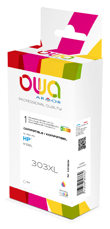 Hp Hp 303Xl - Remanufactured Ink Cartridge Owa - High Capacity - 3 Colours