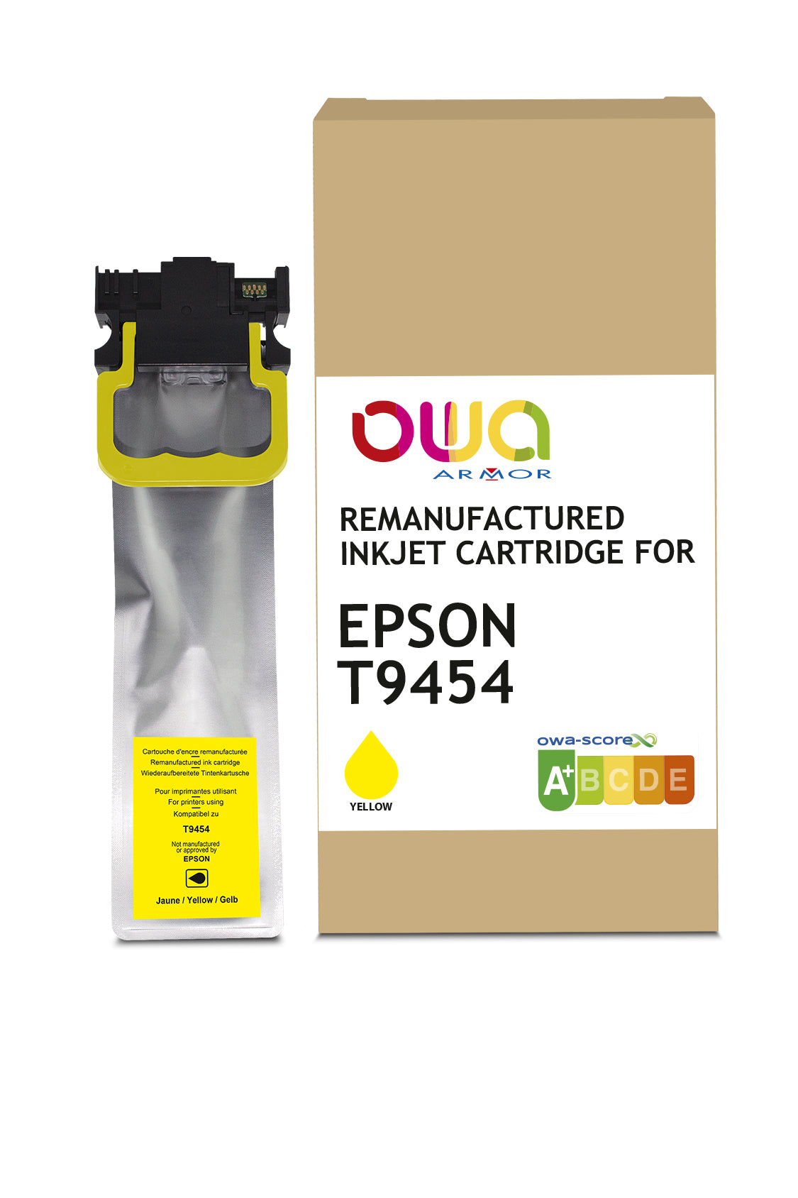 Epson Epson T9454 - Remanufactured Ink Cartridge Owa - Yellow