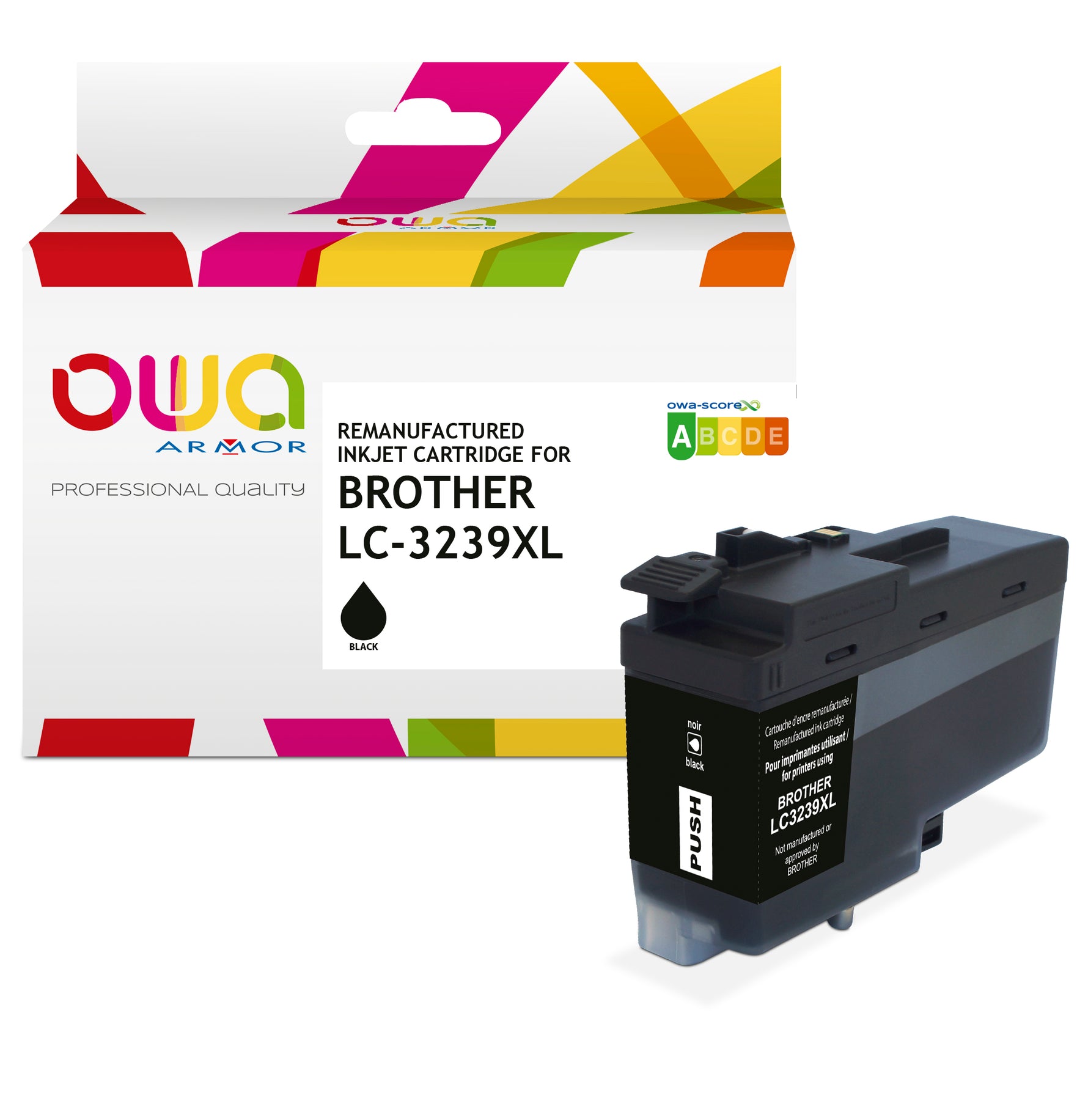Brother Brother Lc3239xl - Remanufactured Ink Cartridge Owa - High Capacity - Black