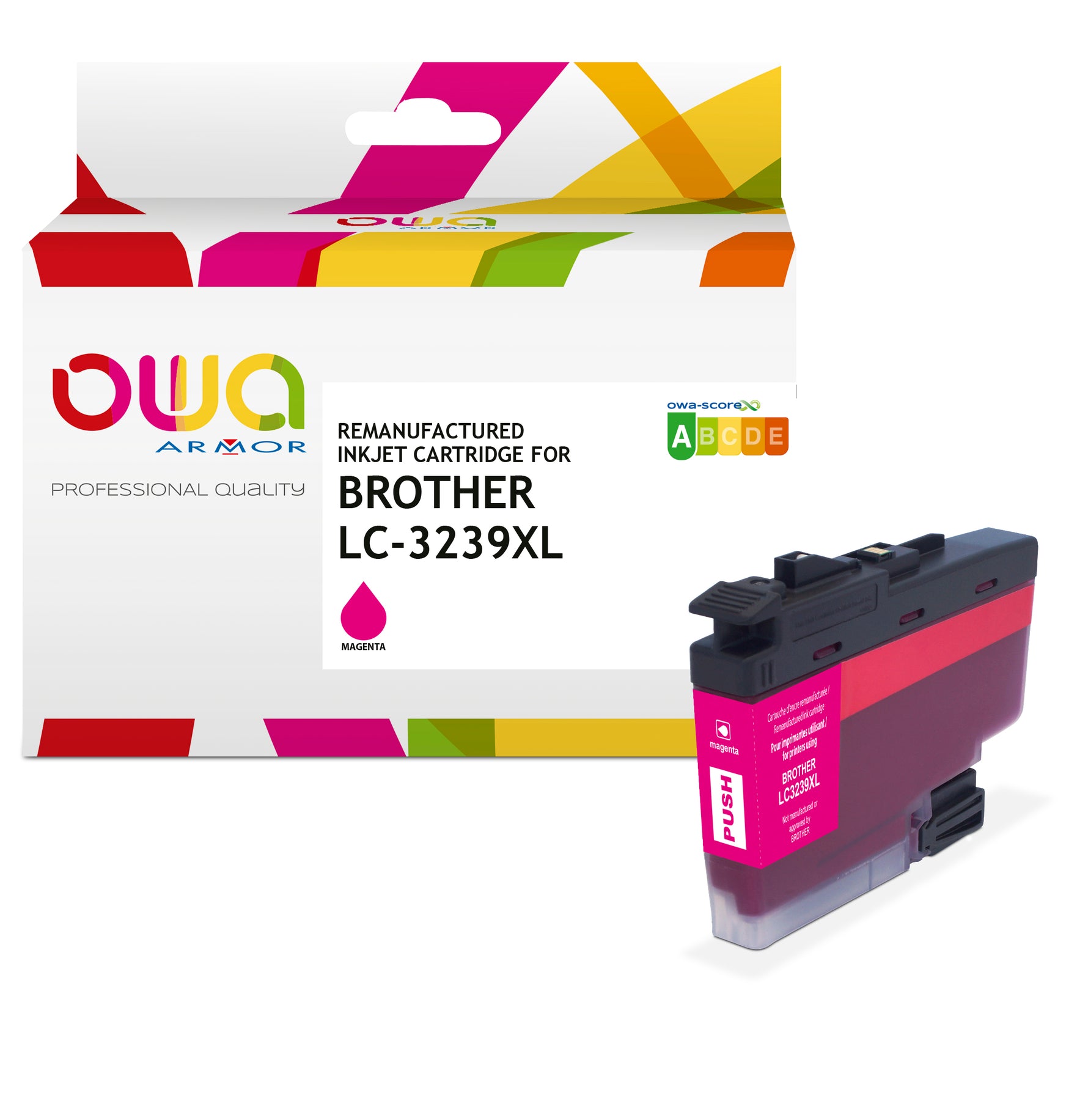 Brother Brother Lc3239xl - Remanufactured Ink Cartridge Owa - High Capacity - Magenta