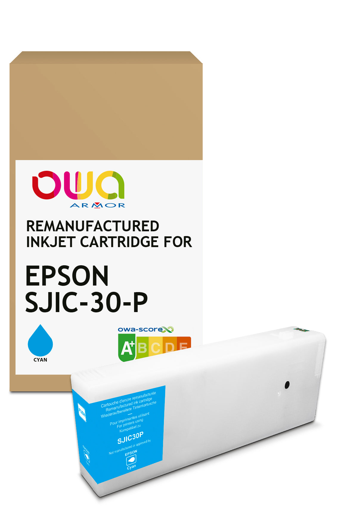Epson Epson C 33 S0 20640 - Remanufactured Ink Cartridge Owa - Cyan